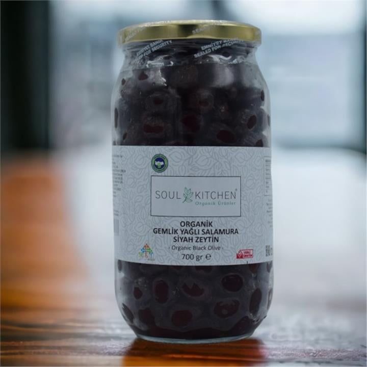 SOUL KITCHEN ORGANİK GEMLİK YAĞLI SALAMURA ZEYTİN 700GR