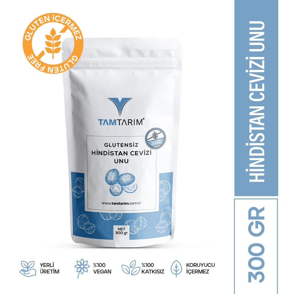 TAMTARIM GLUTENSİZ HİNDİSTAN CEVİZİ UNU 300 GR