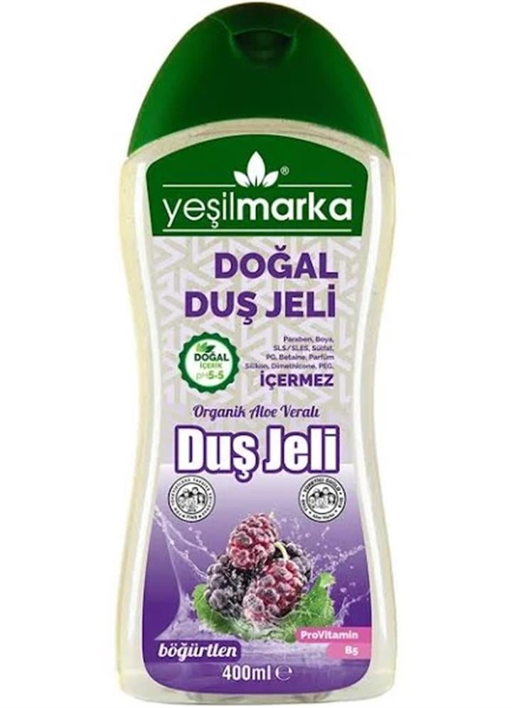 YEŞILMARKA DOĞAL DUŞ JELI 400 ML - BÖĞÜRTLEN