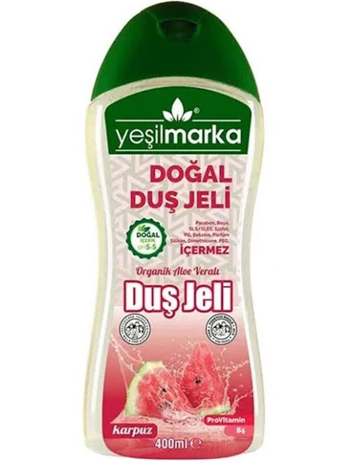 YEŞILMARKA DOĞAL DUŞ JELI 400 ML - KARPUZ