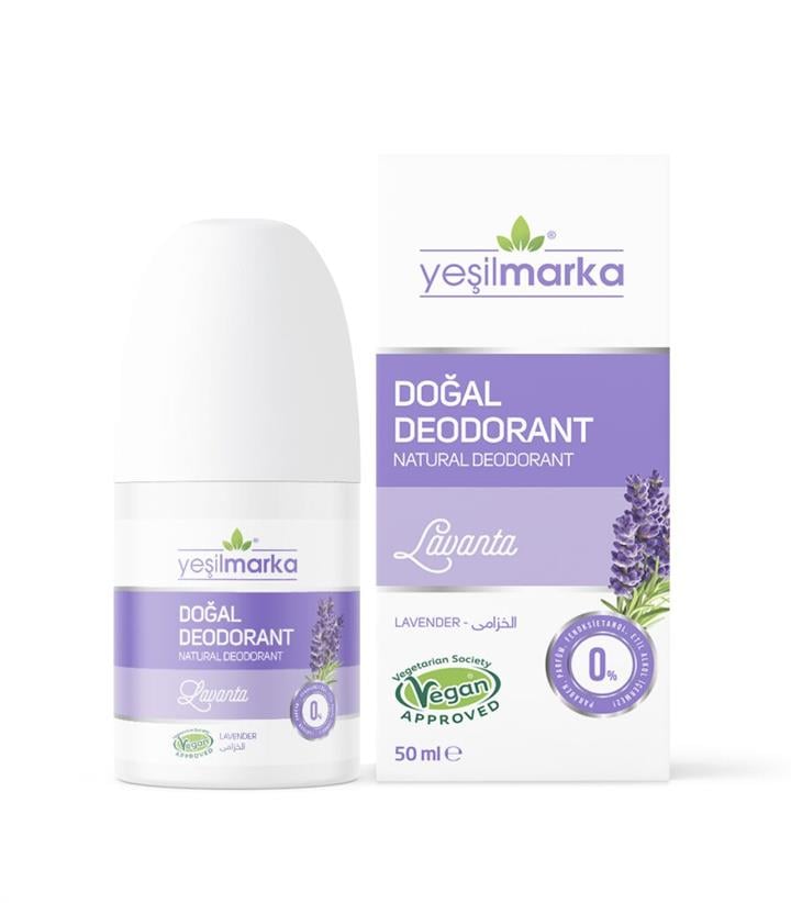 YEŞİLMARKA DOĞAL LAVANTA KOKULU DEODORANT 50 ML