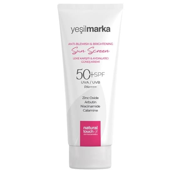 YEŞİLMARKA LEKE KARŞITI AYDINLATICI GÜNEŞ KREMİ 50 SPF 50 ML