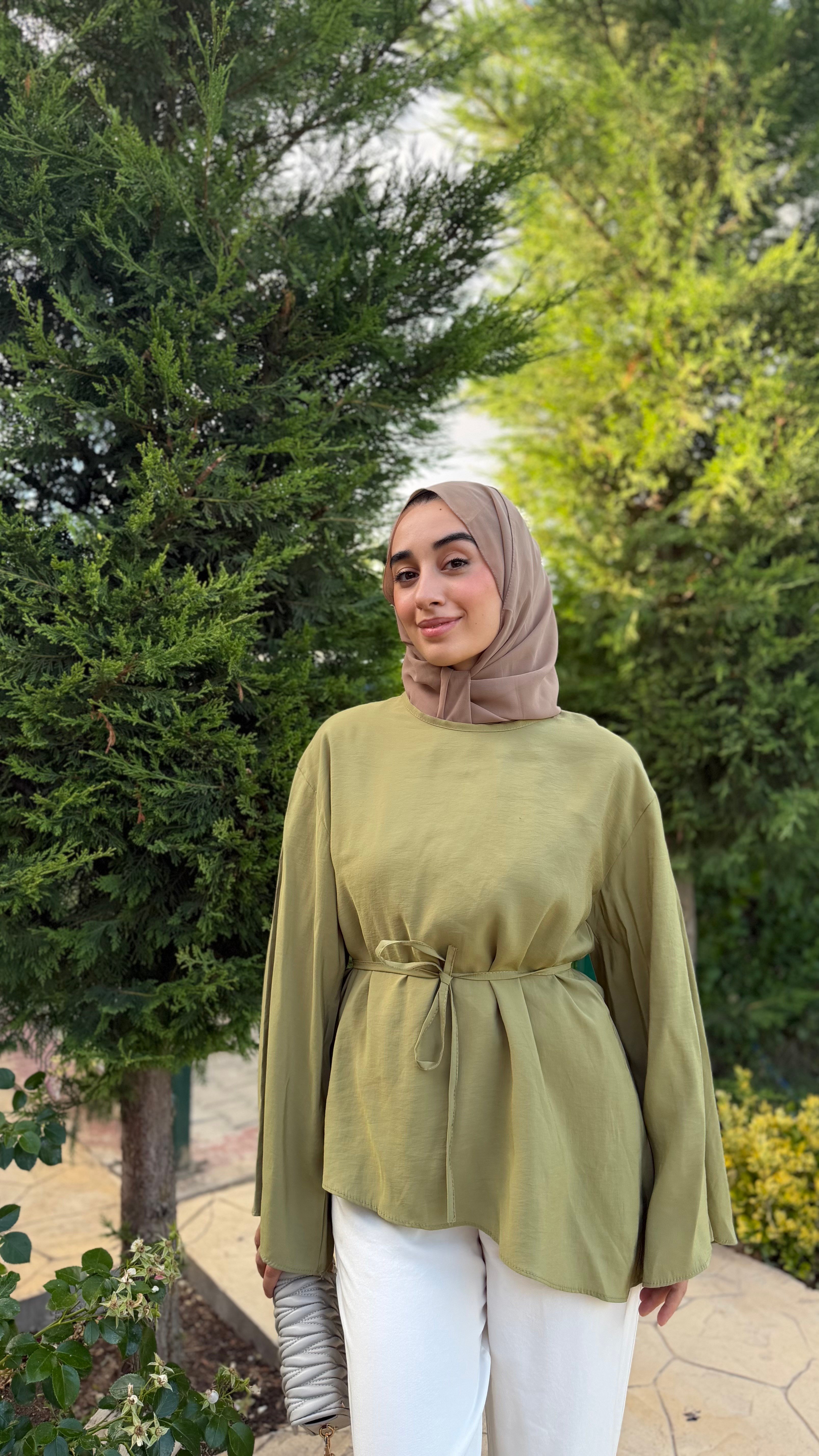 ÇAPRAZ BAĞLAMALI TUNİK 