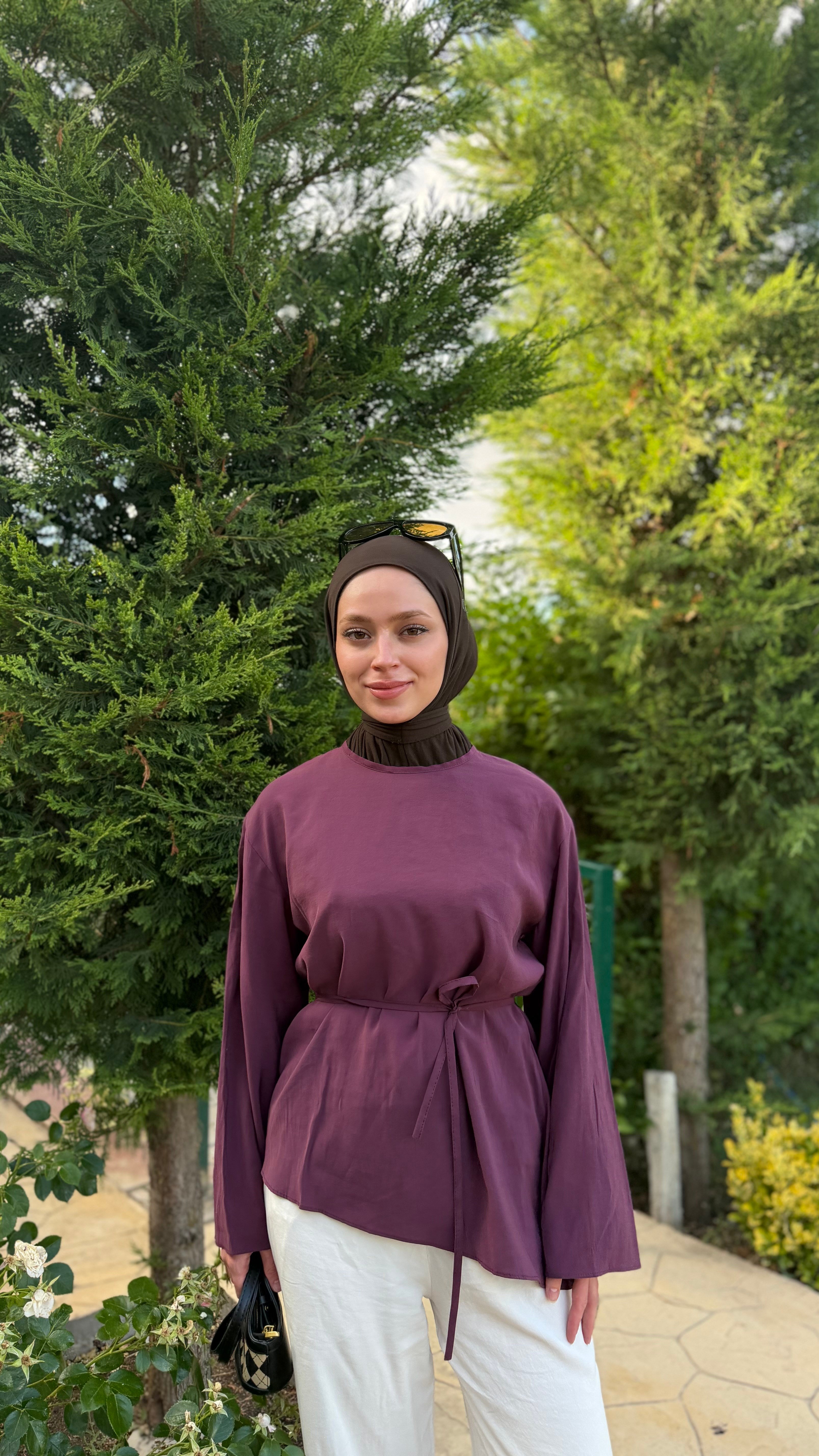 ÇAPRAZ BAĞLAMALI TUNİK 