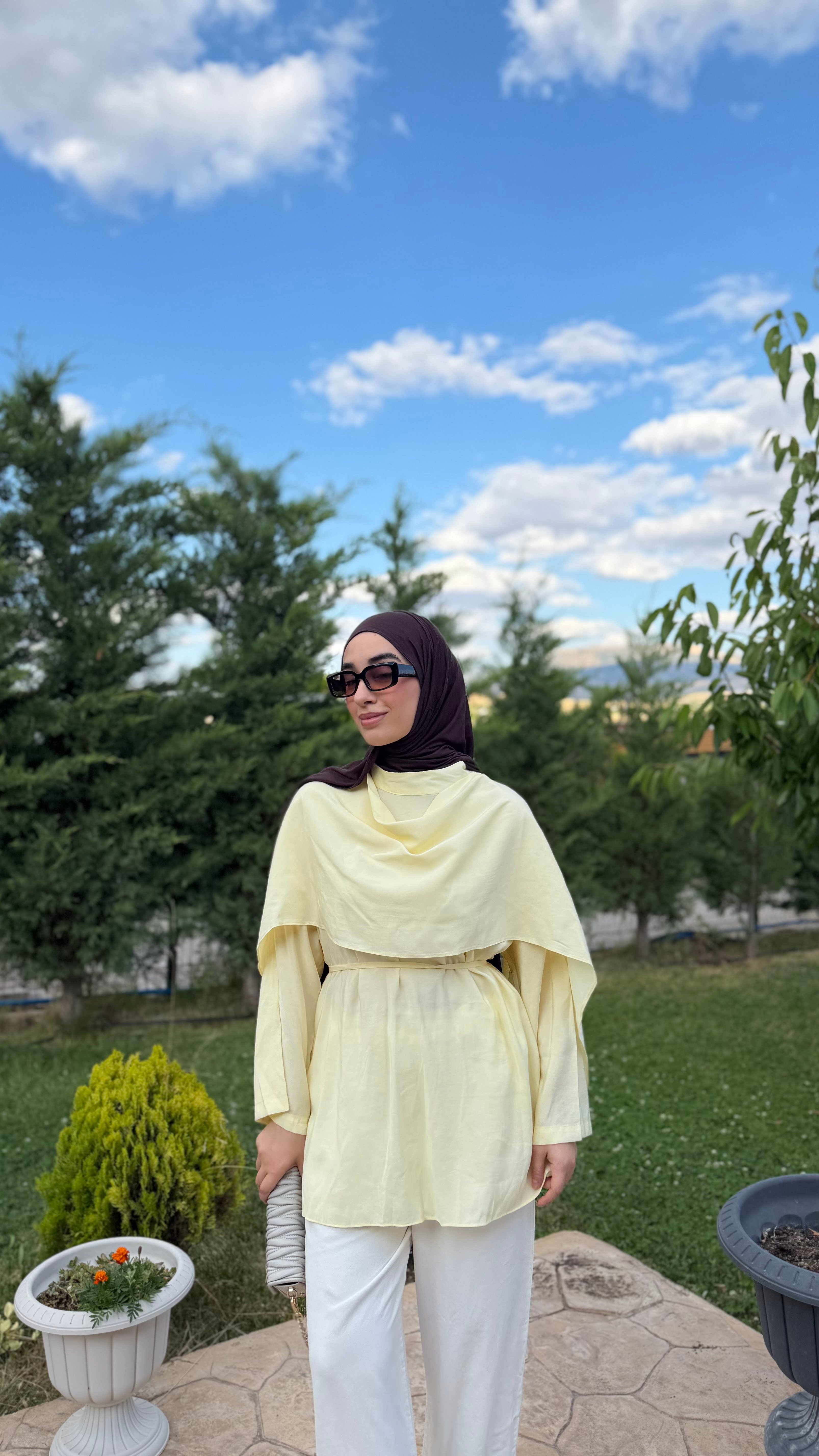 PELERİN YAKA TUNİK 