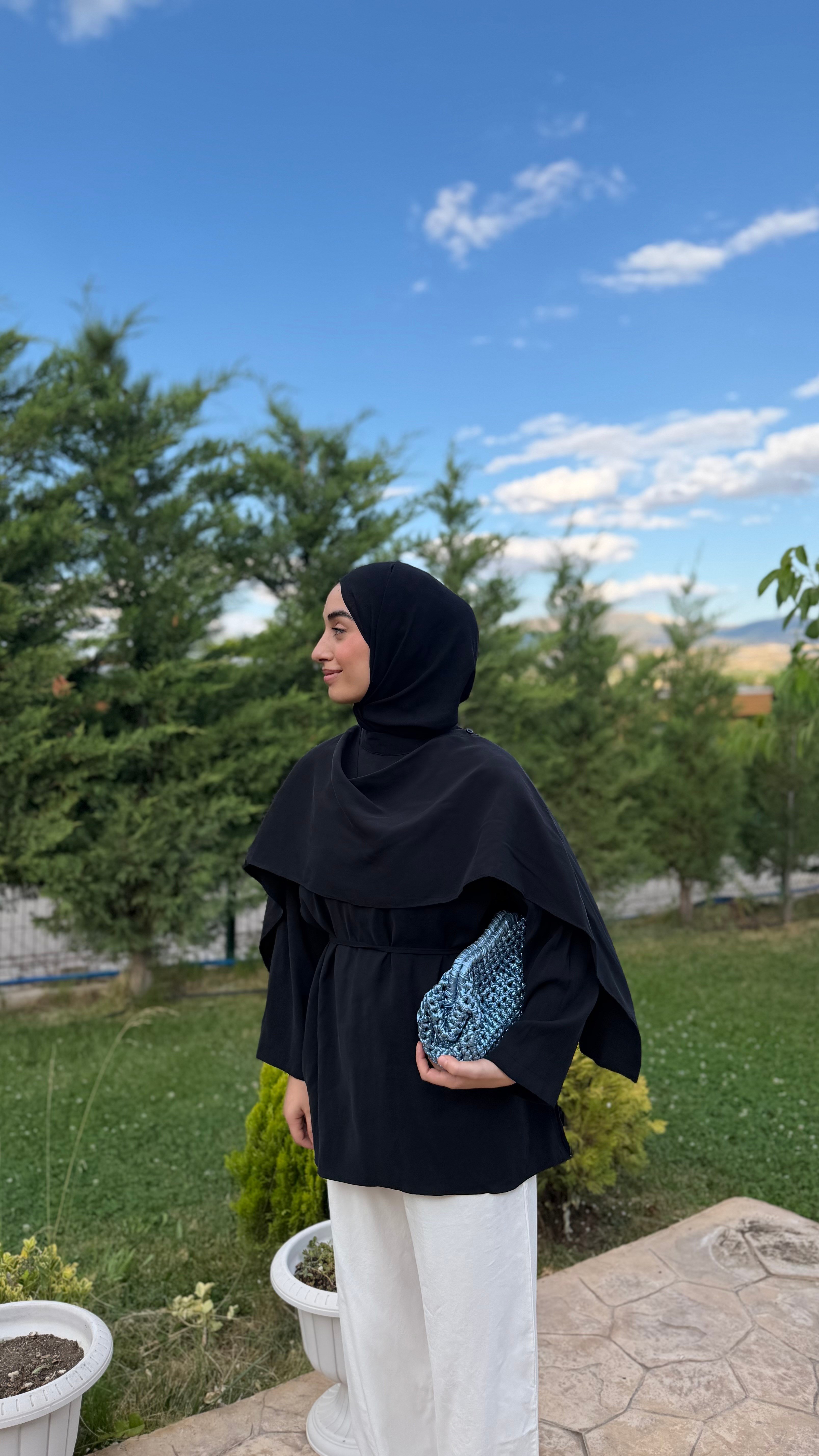 PELERİN YAKA TUNİK 