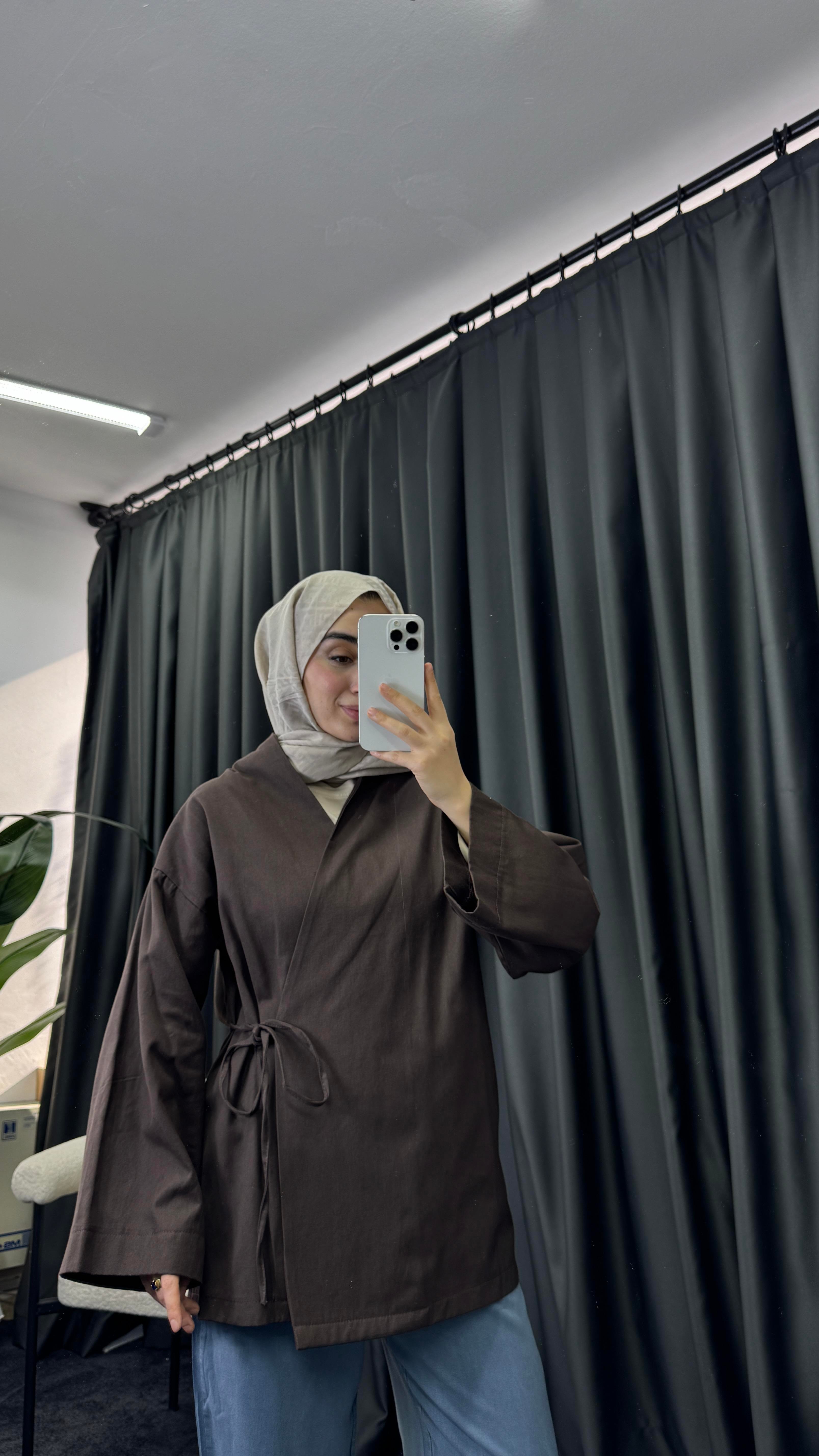 YANDAN BAĞLAMALI TUNİK