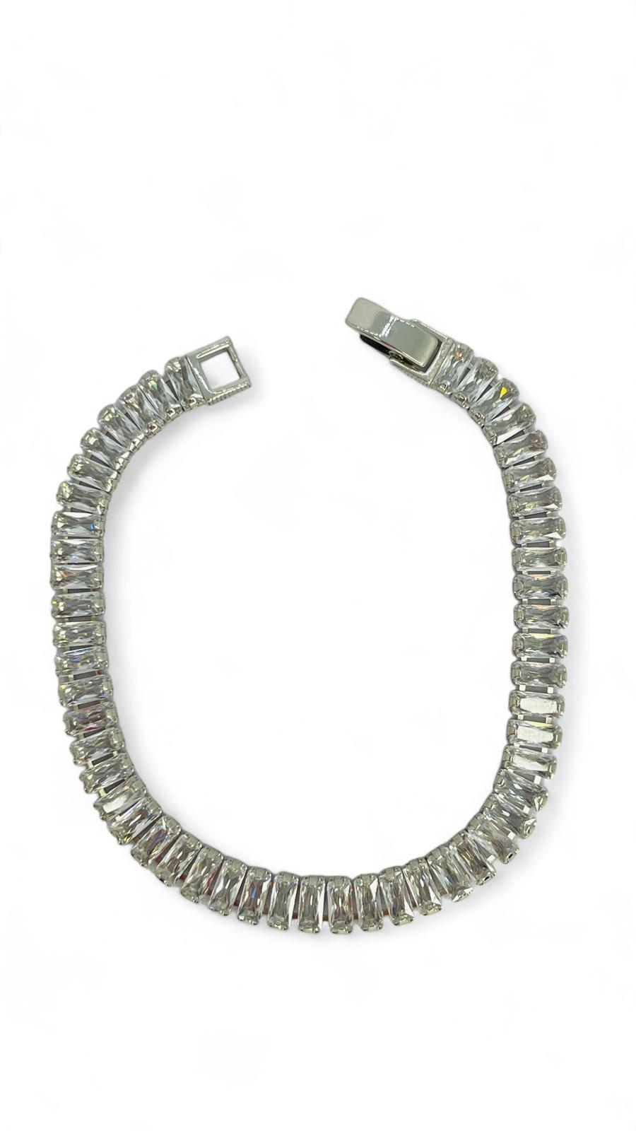 Baget Taşlı Bileklik (925)