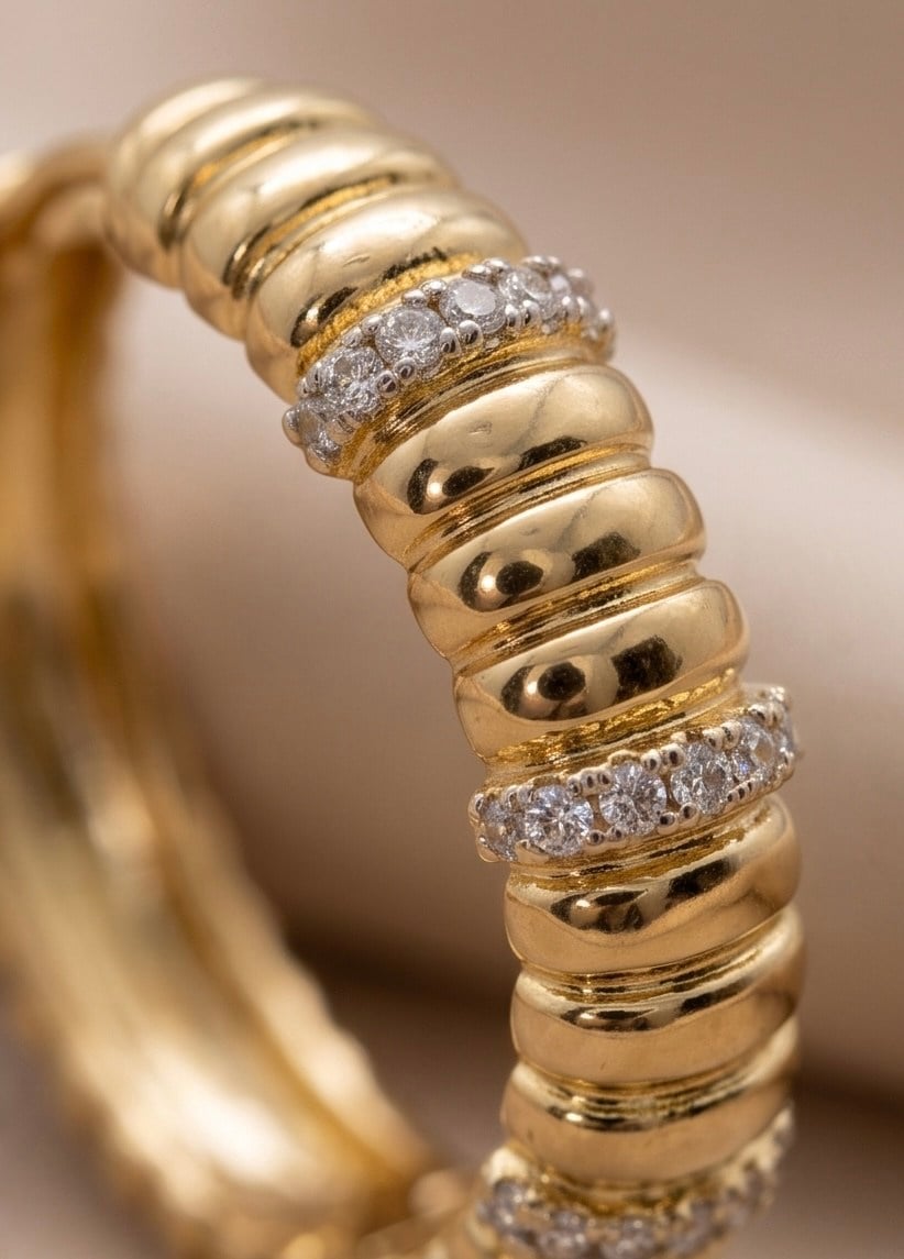 Gold Halka küpe