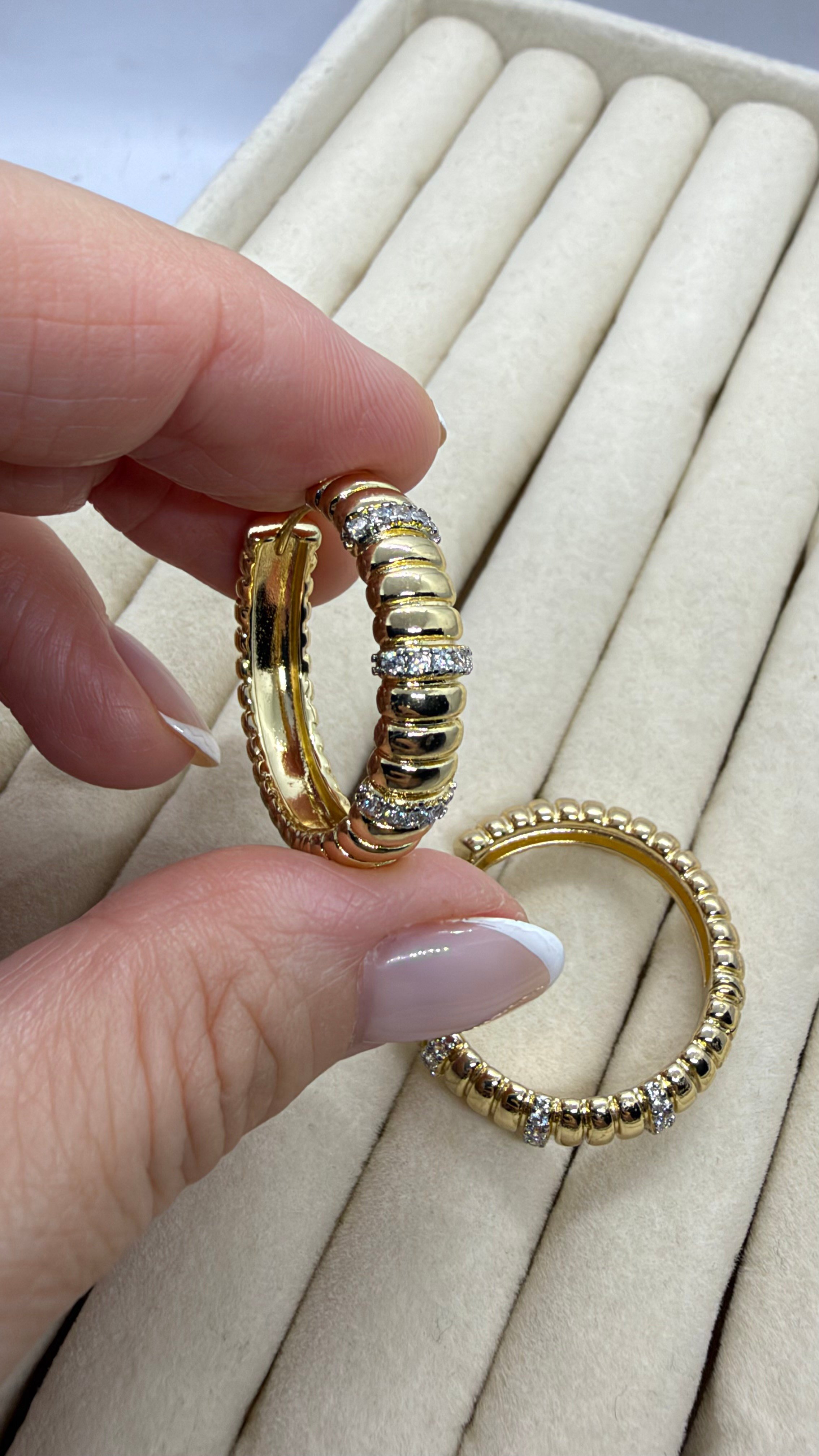 Gold Halka küpe