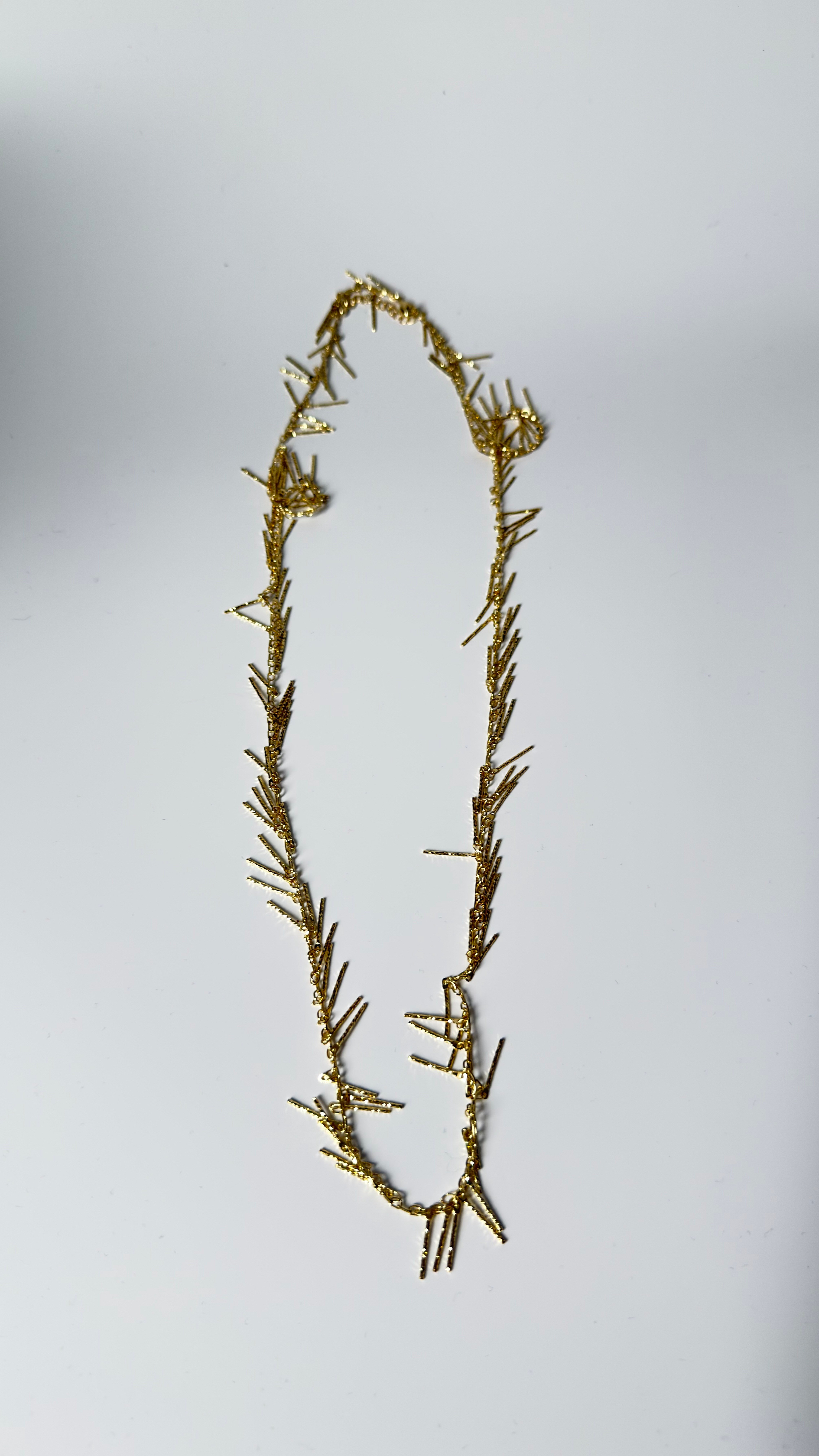 Gold Saçaklı Kolye