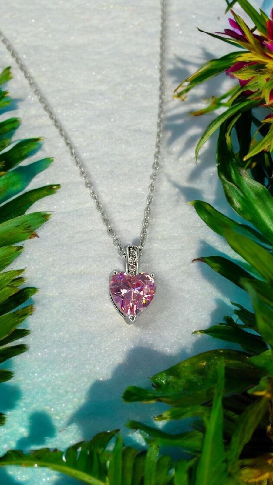 Kalp Swa Uçlu Kolye