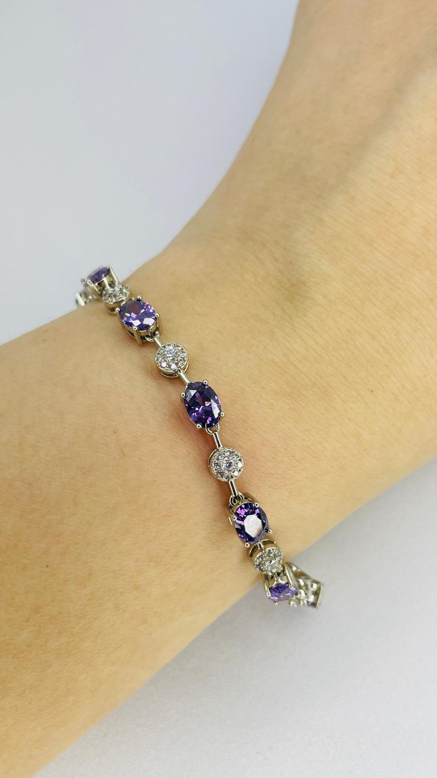 Oval Taşlı Bileklik