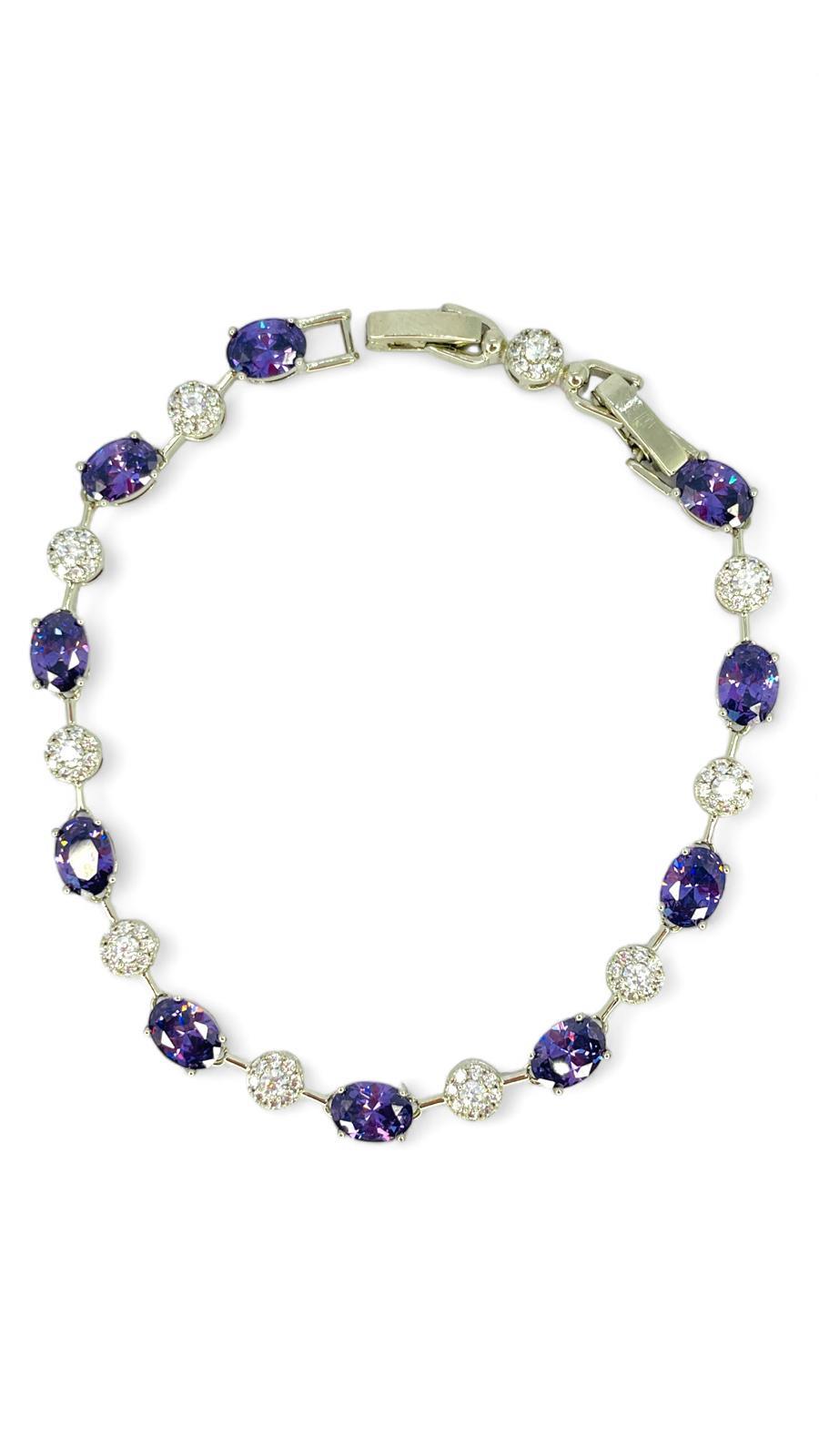 Oval Taşlı Bileklik