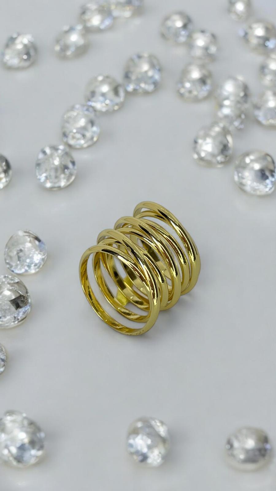 Sarmal Gold Numaralı Yüzük