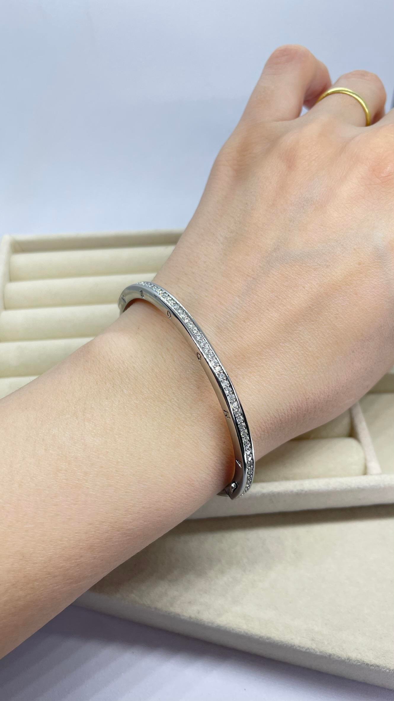 Silver Marka Kelepçe Bileklik