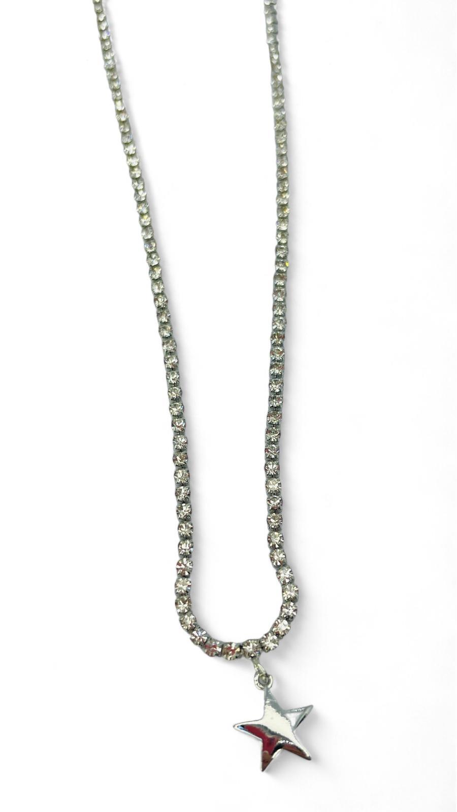 Yıldız Uçlu  1 mm Suyolu Kolye