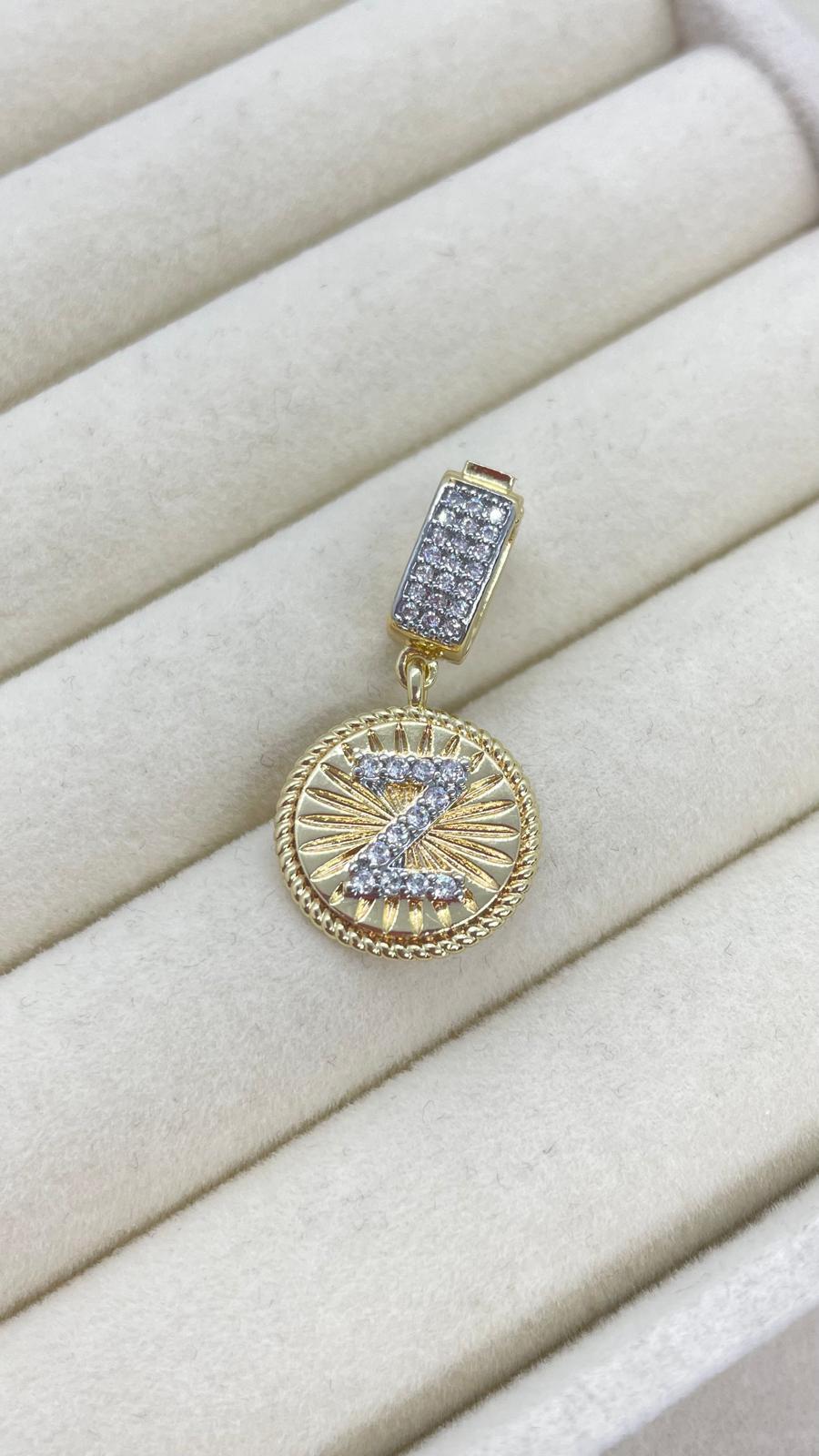 Z Harfli Kolye Ve Bileklik Ucu Charm