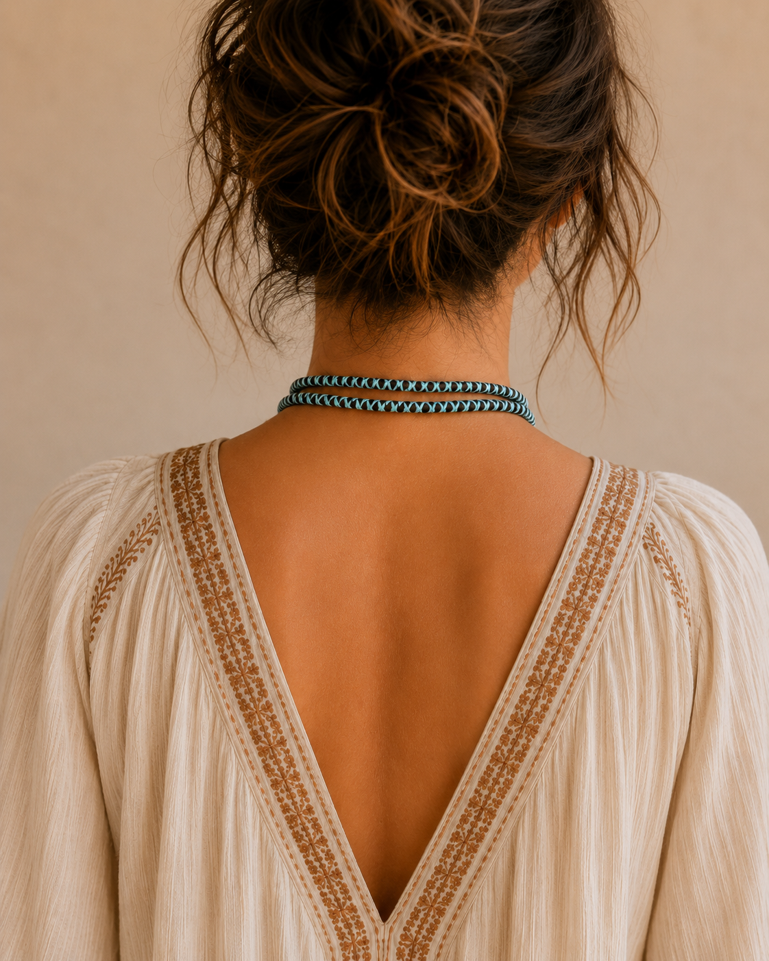 Antika Banjara Kuchi Kabilesi Afgan Bohem Çok Amaçlı Kemer&Kolye