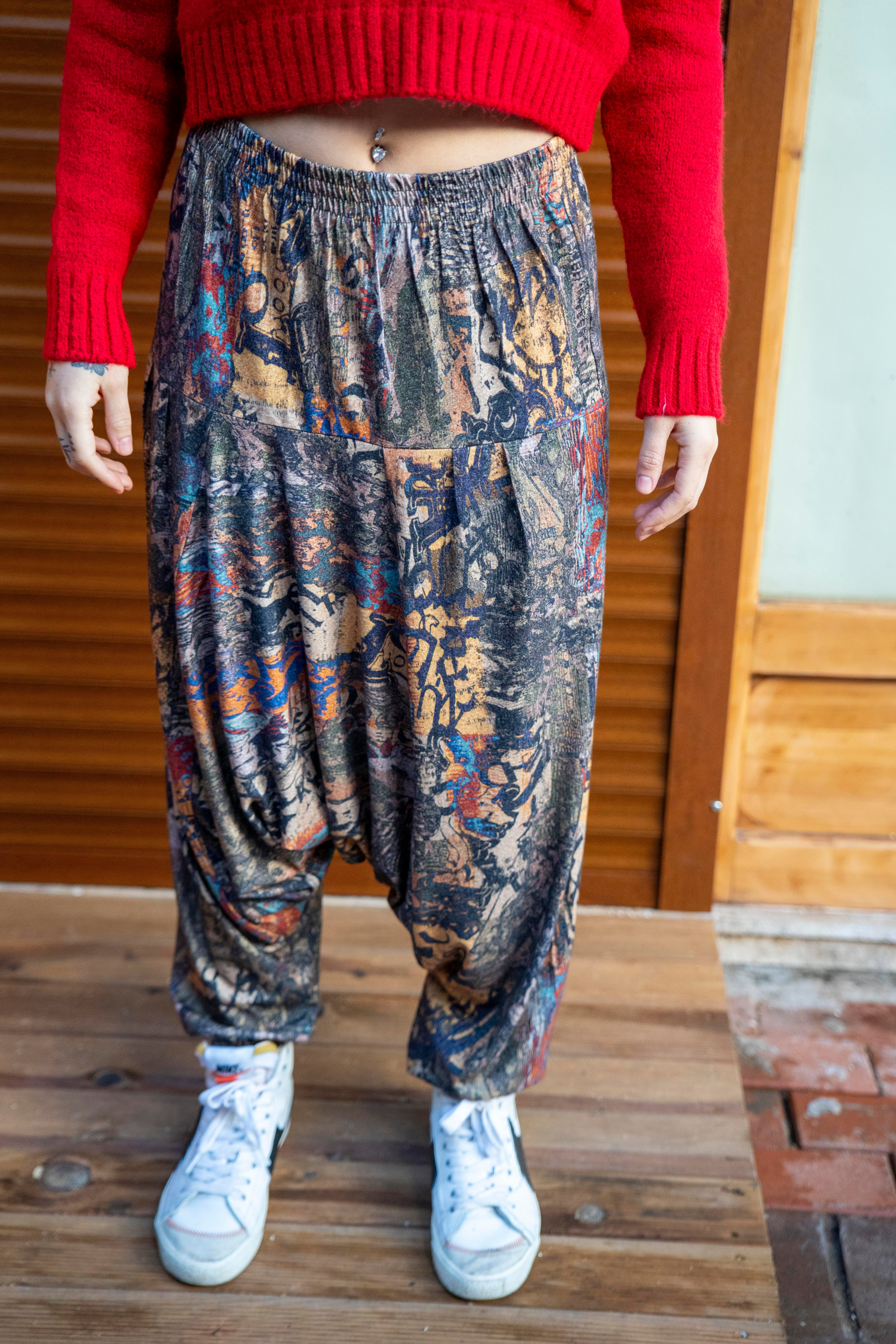 Bohem Fırça Şalvar 