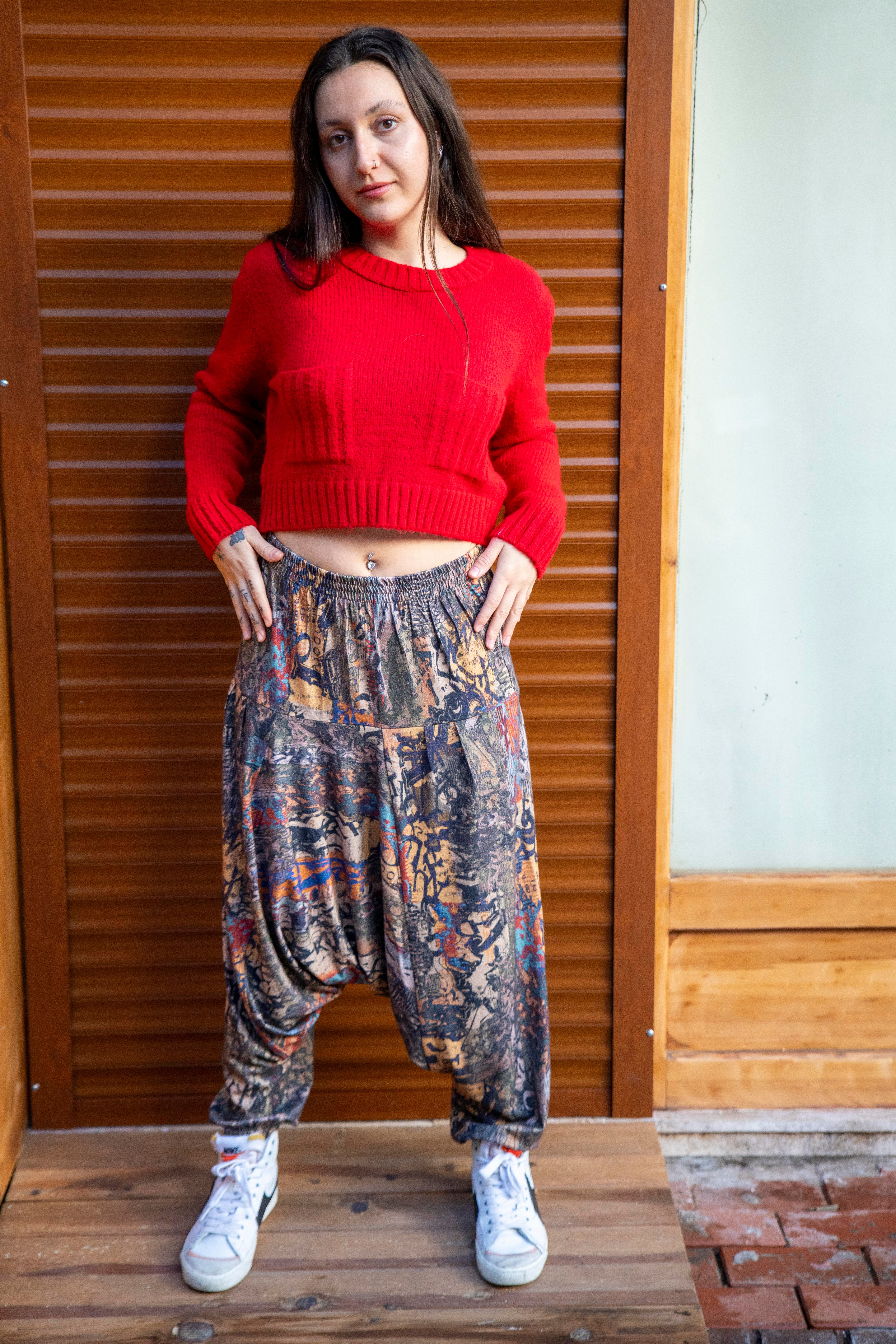 Bohem Fırça Şalvar 