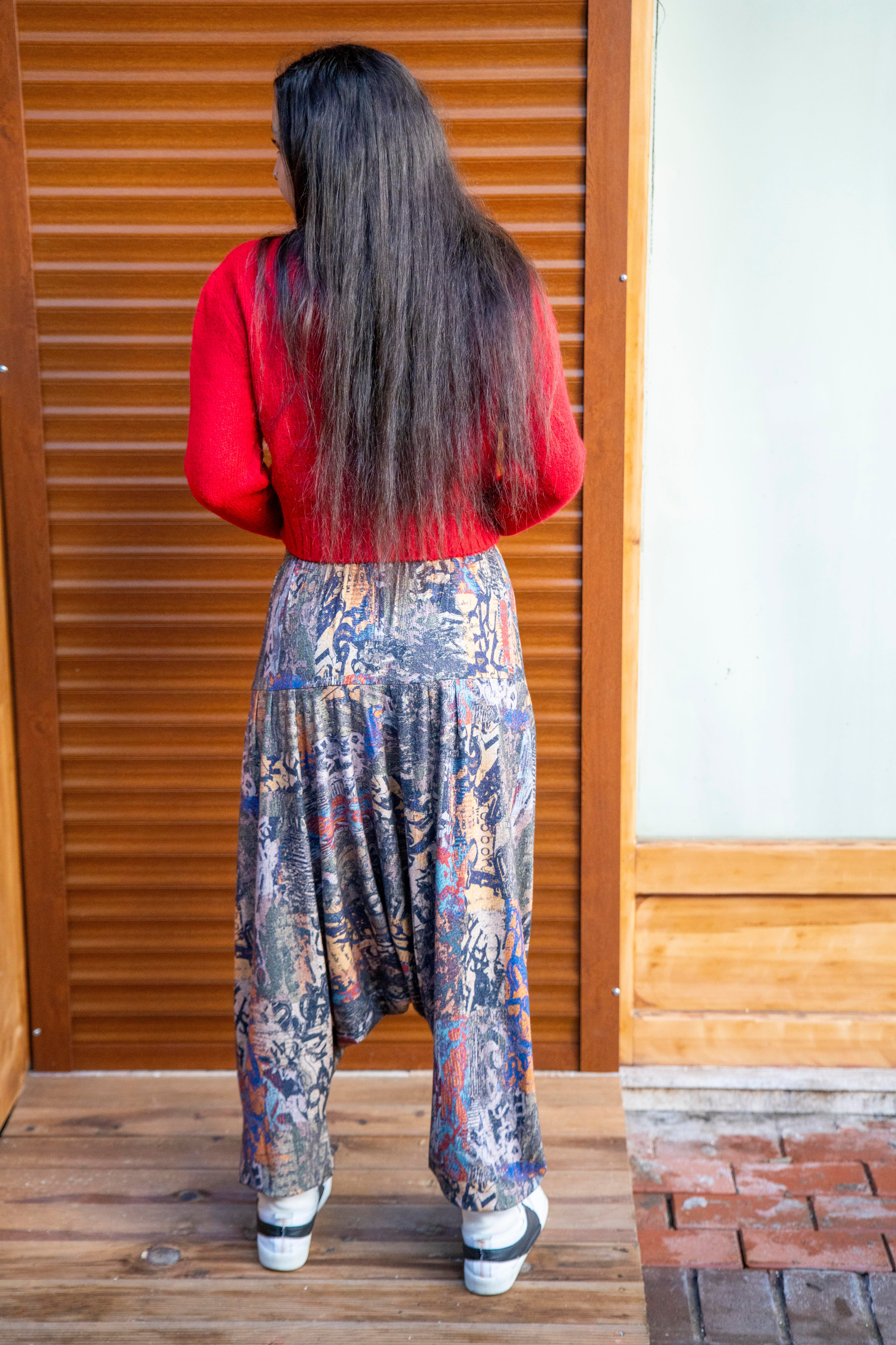 Bohem Fırça Şalvar 