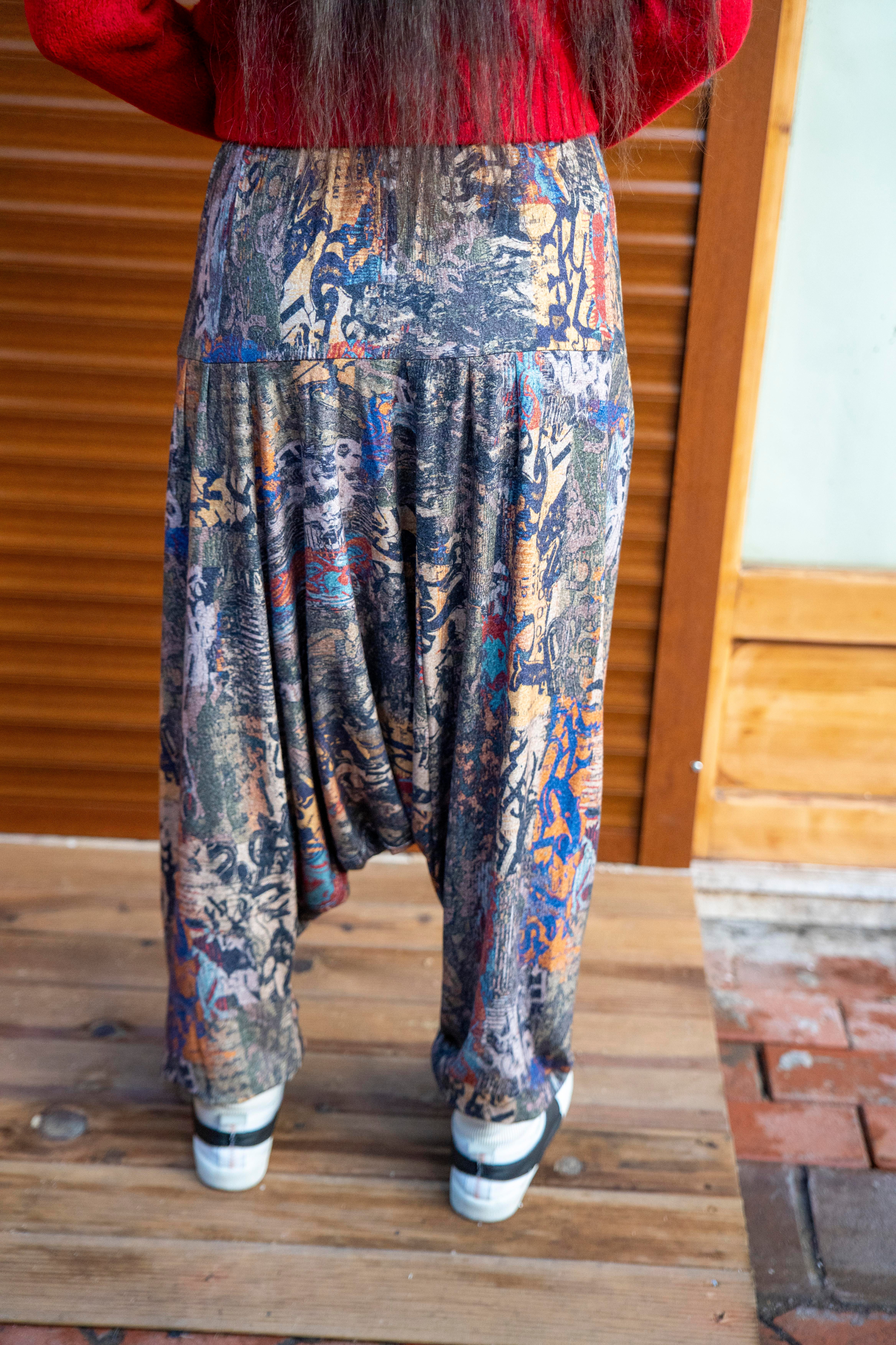 Bohem Fırça Şalvar 