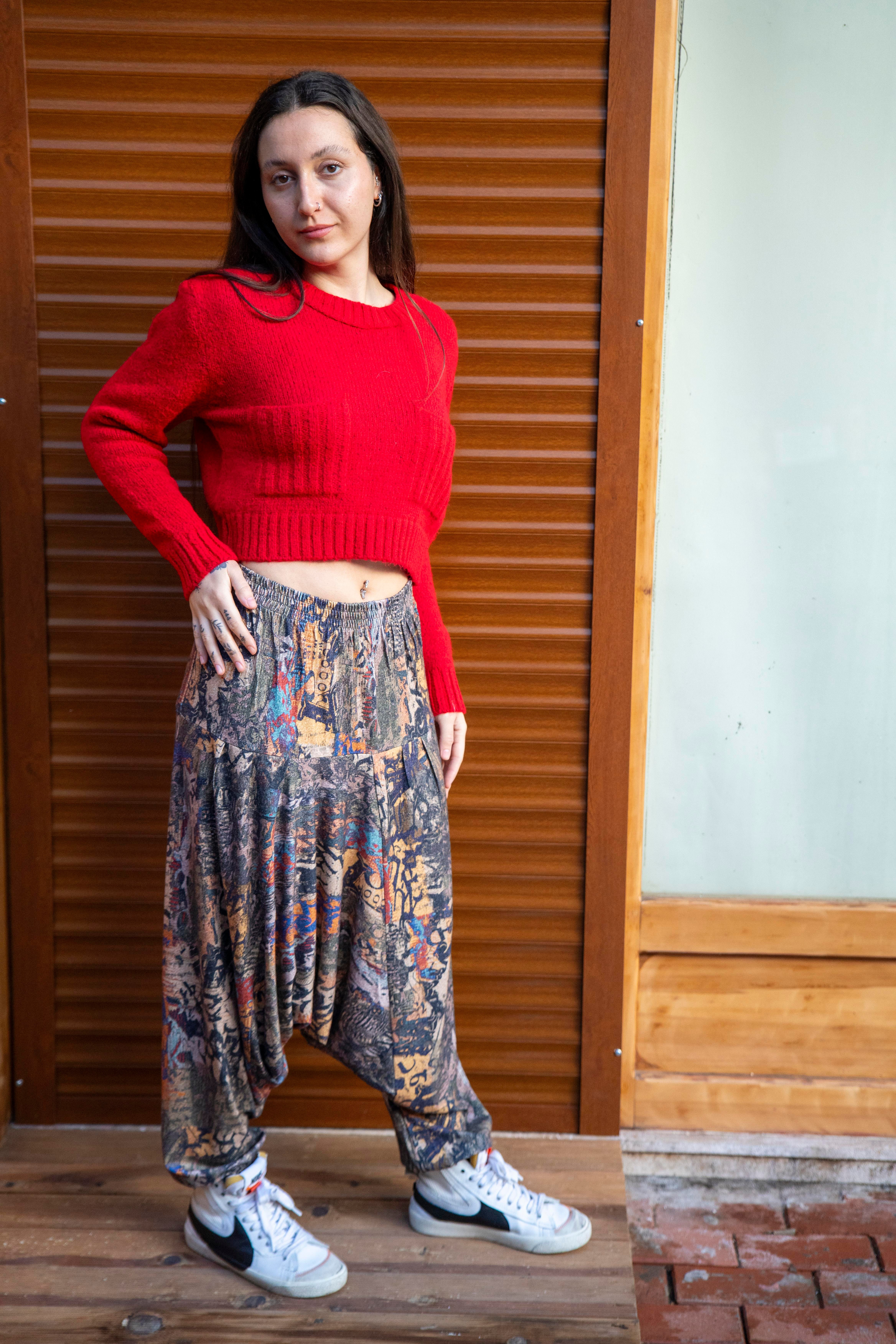 Bohem Fırça Şalvar 