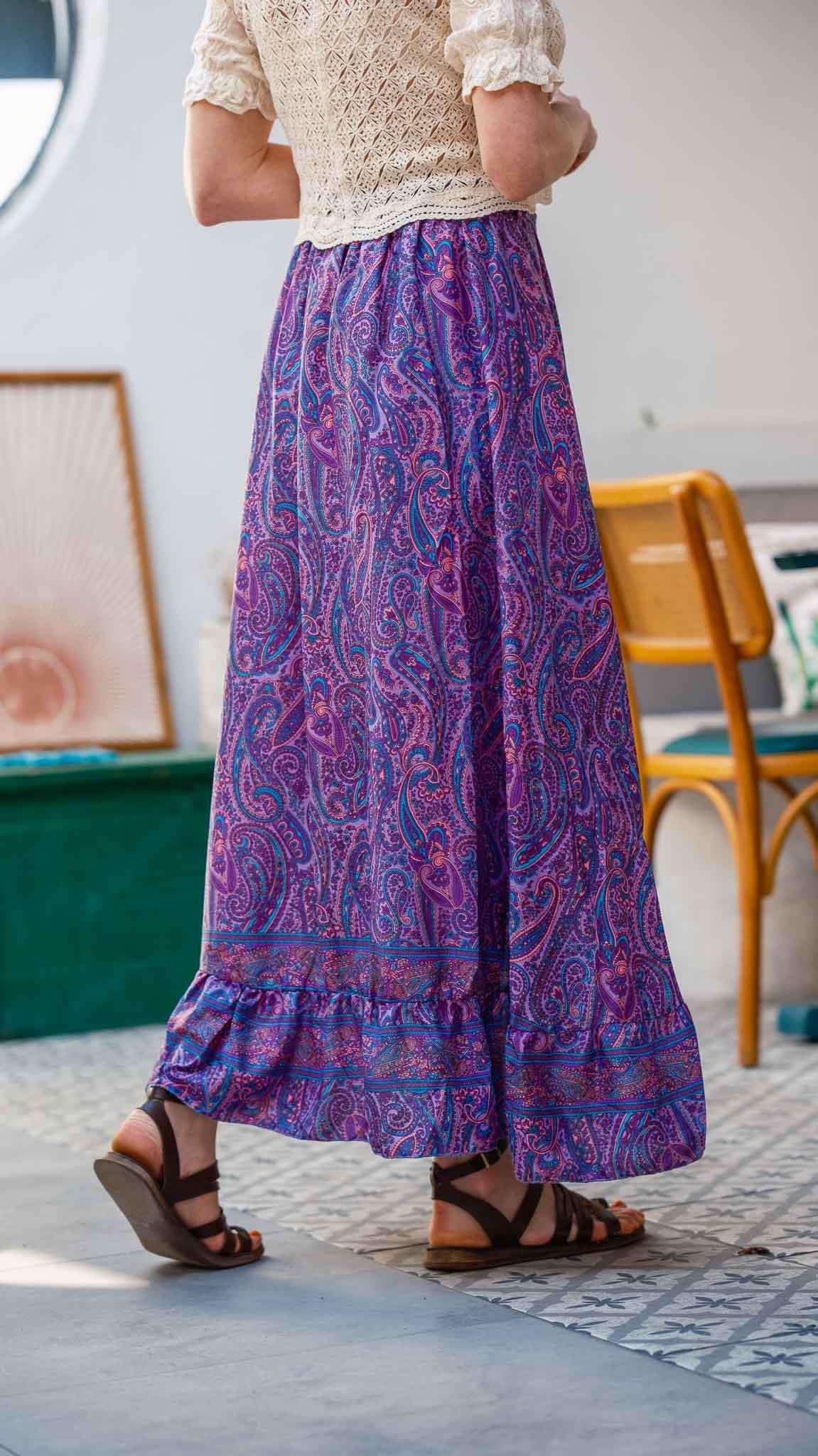 Bohemian Dreamer İpek Şort Etek