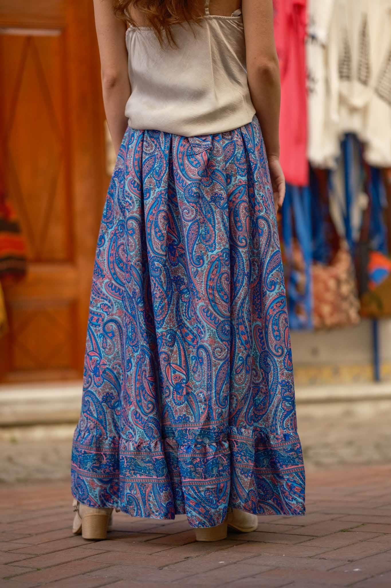 Bohemian Dreamer İpek Şort Etek