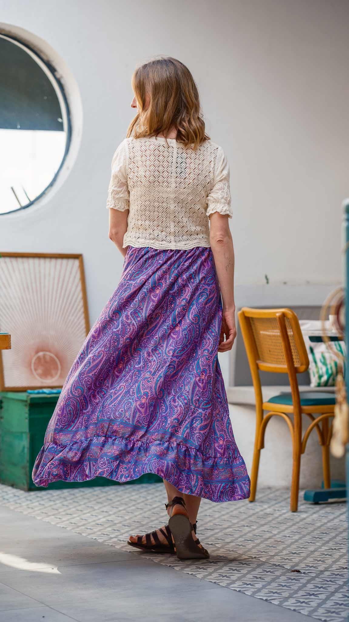 Bohemian Dreamer İpek Şort Etek