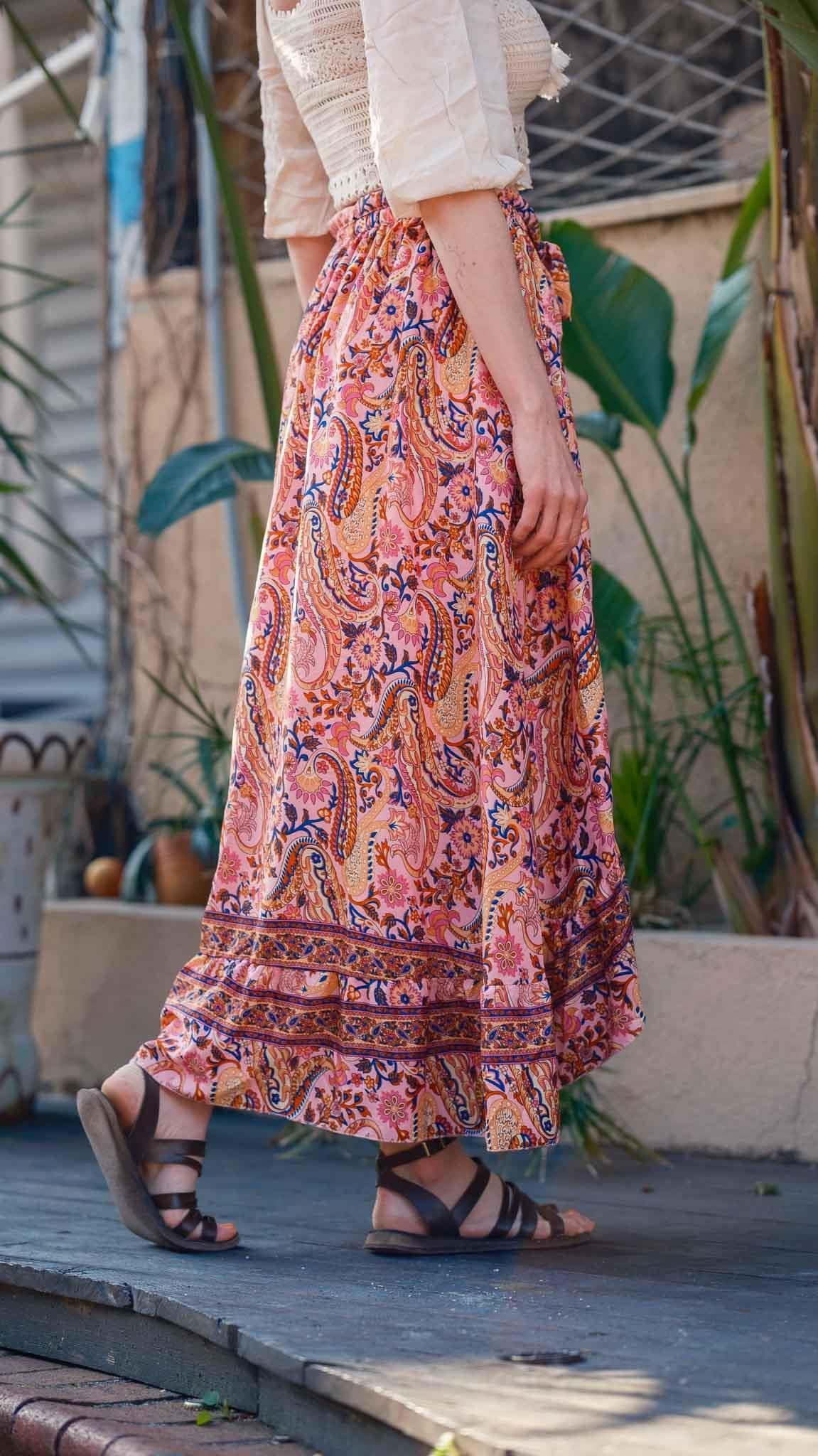 Bohemian Dreamer İpek Şort Etek