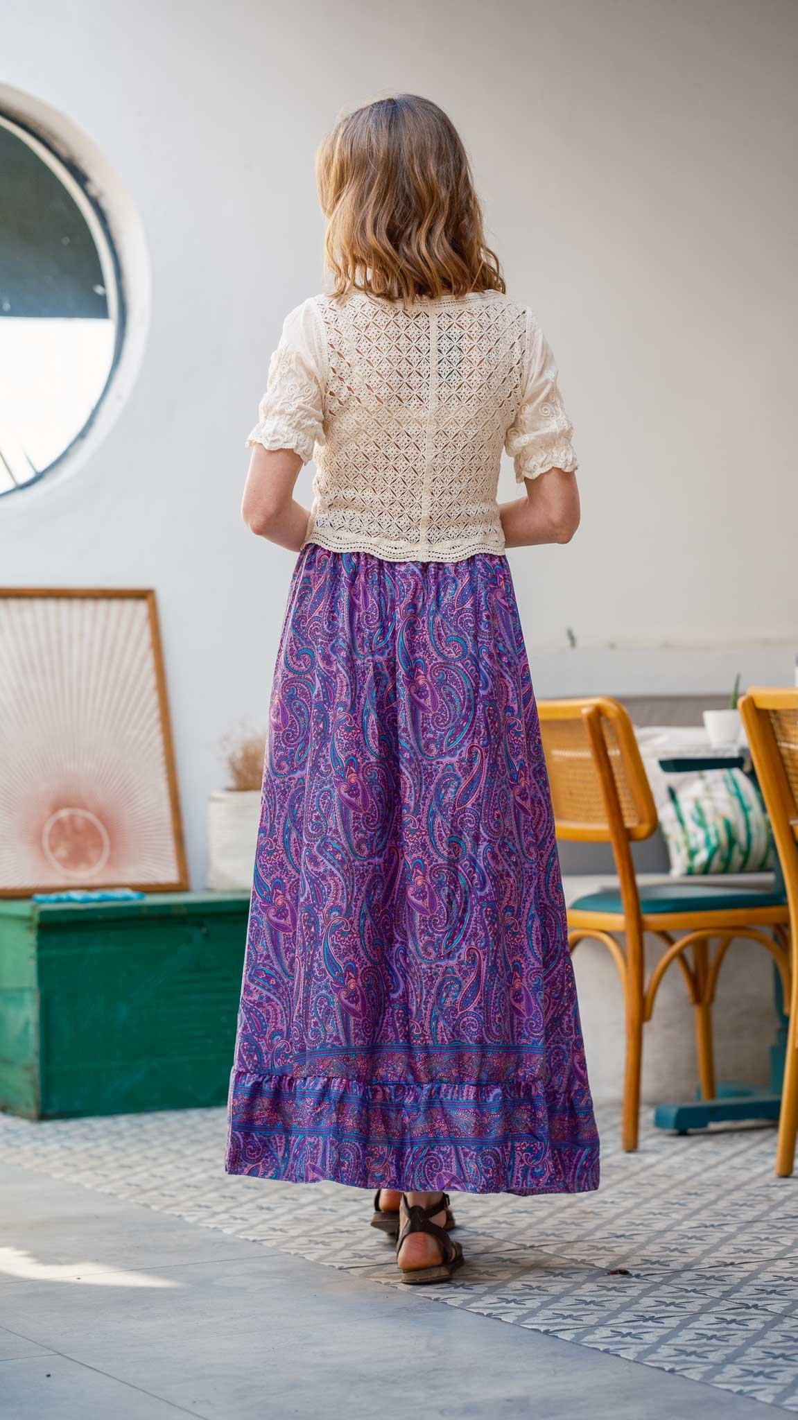 Bohemian Dreamer İpek Şort Etek