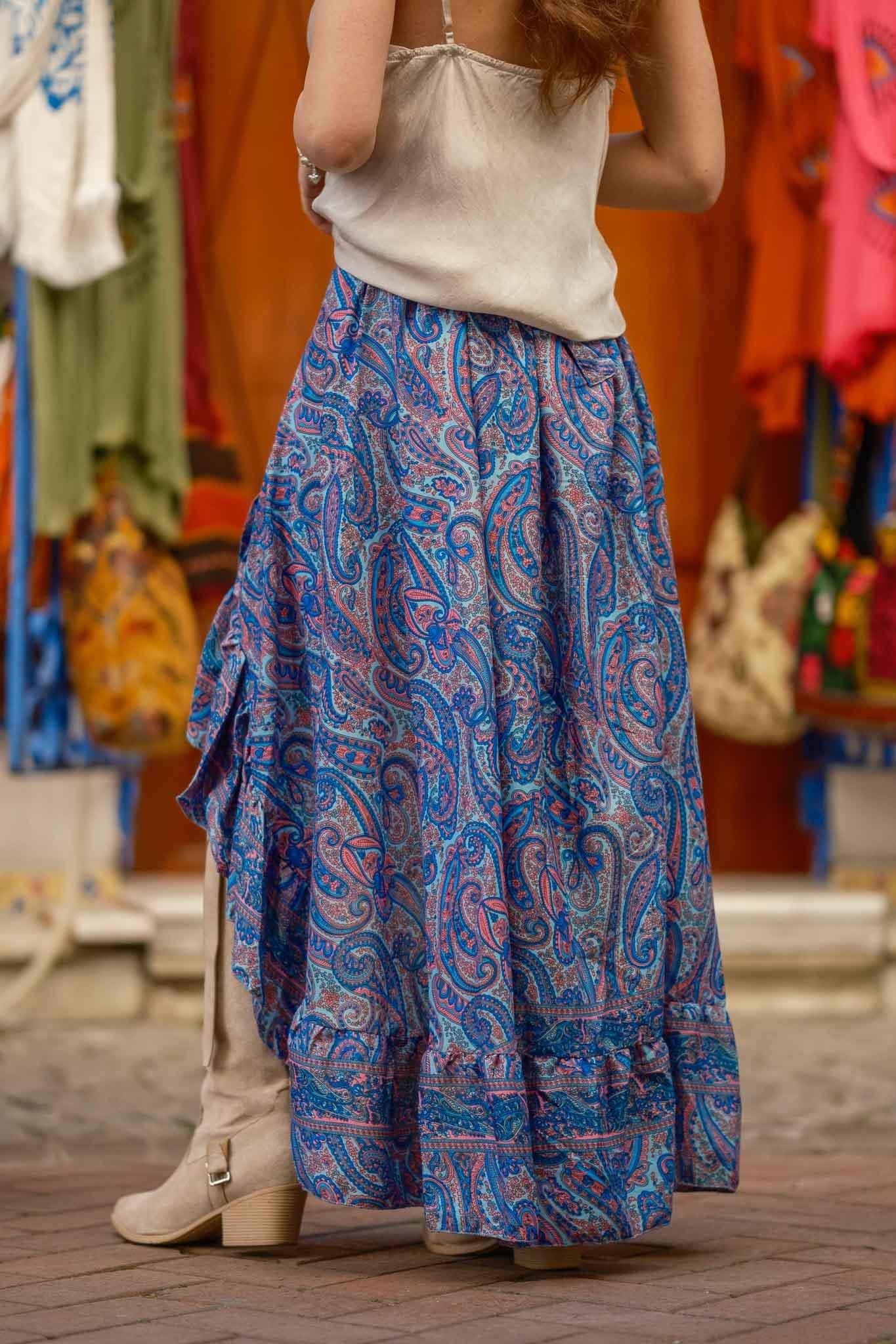 Bohemian Dreamer İpek Şort Etek