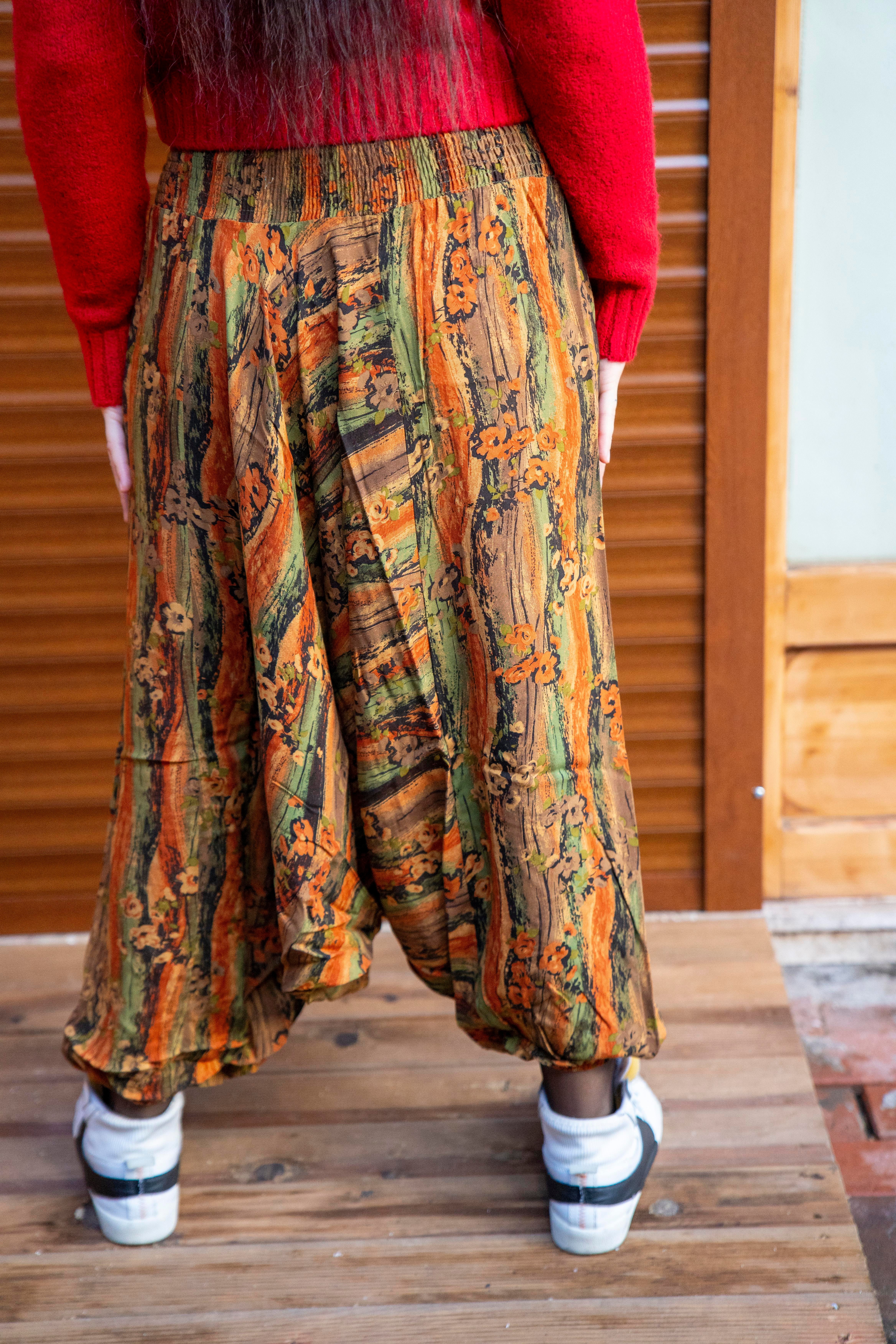 Doğa Harmanı Gipe Bel Detaylı Şalvar