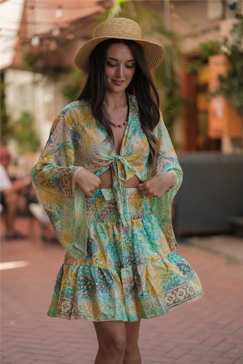 Gece Gülü Kolye