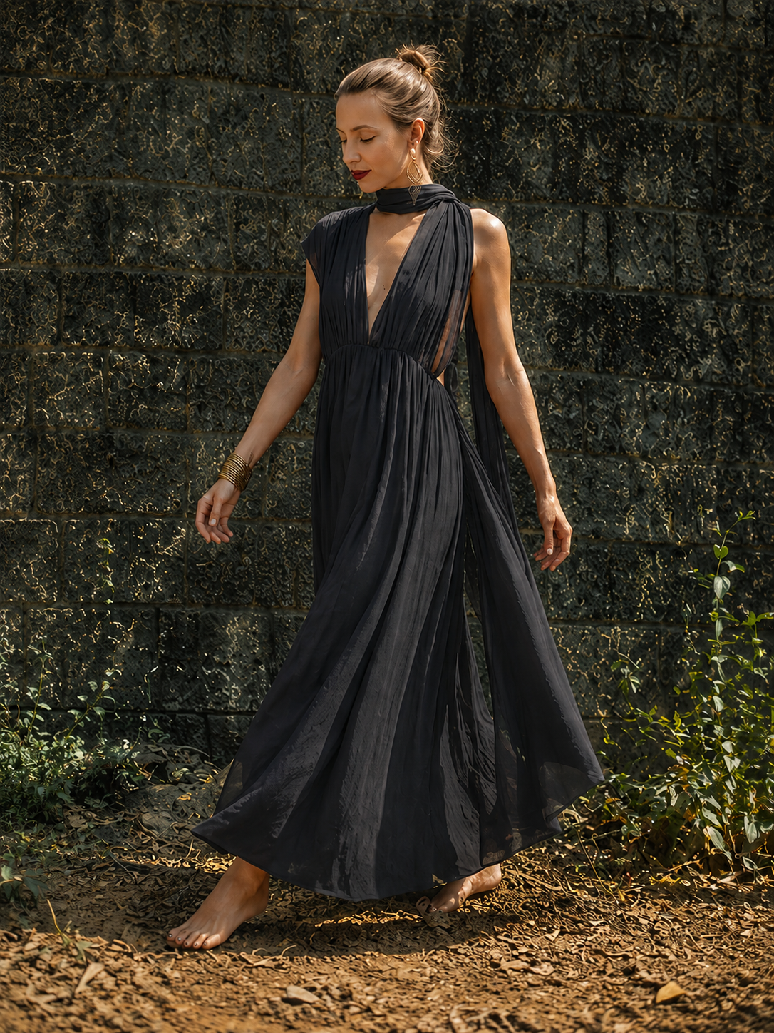 Gece Tanrıçası Boho Magic Elbise
