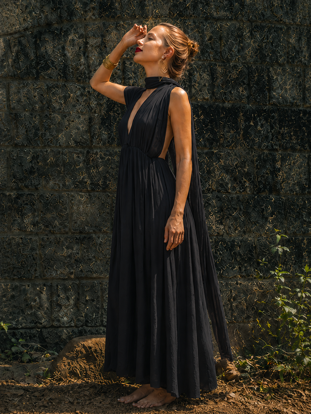 Gece Tanrıçası Boho Magic Elbise