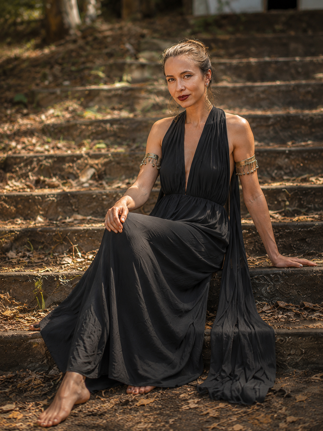 Gece Tanrıçası Boho Magic Elbise