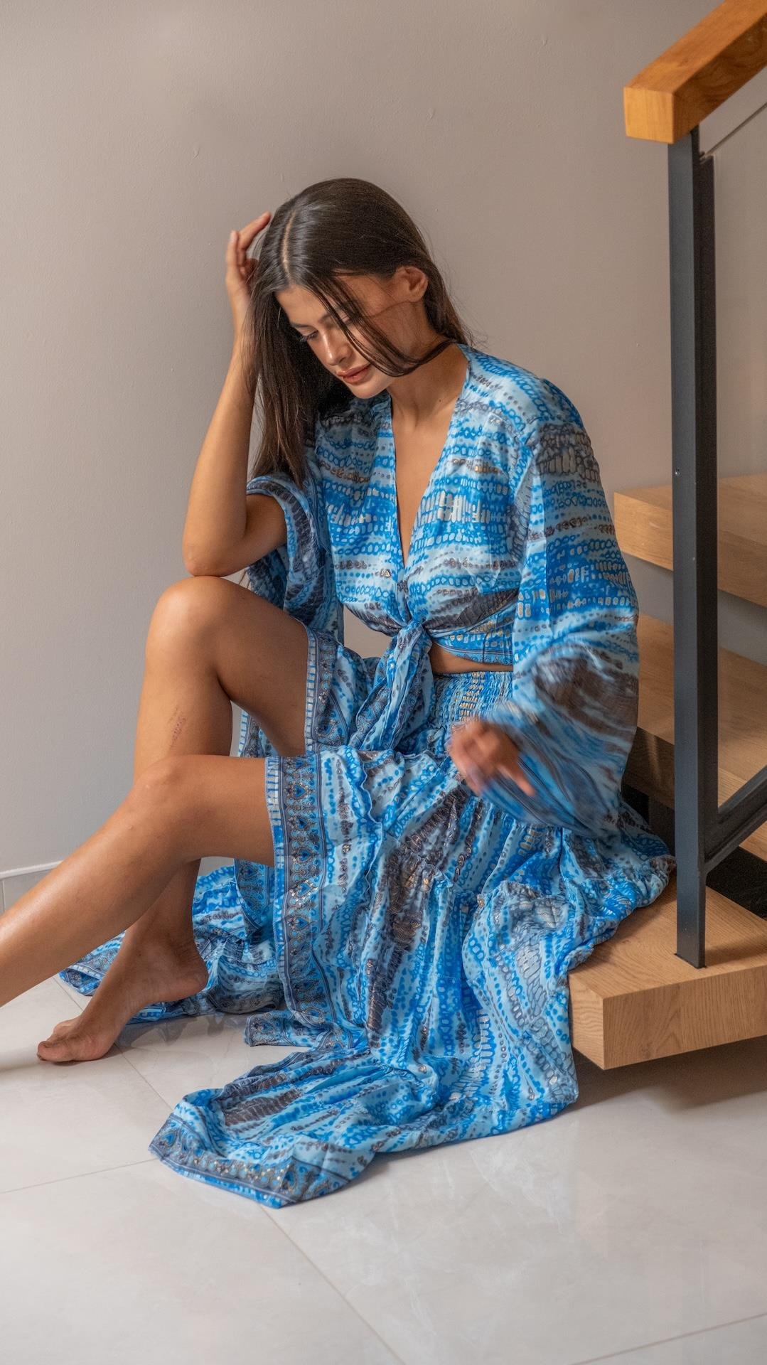 İpek Etek Bluz Takım