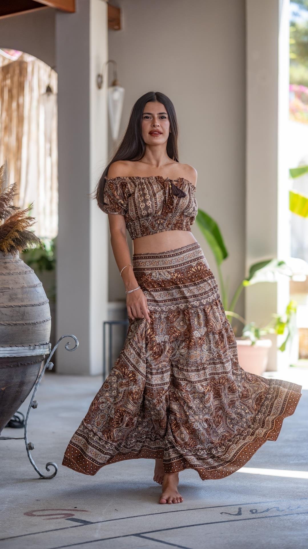 İpek Etek Bluz Takım