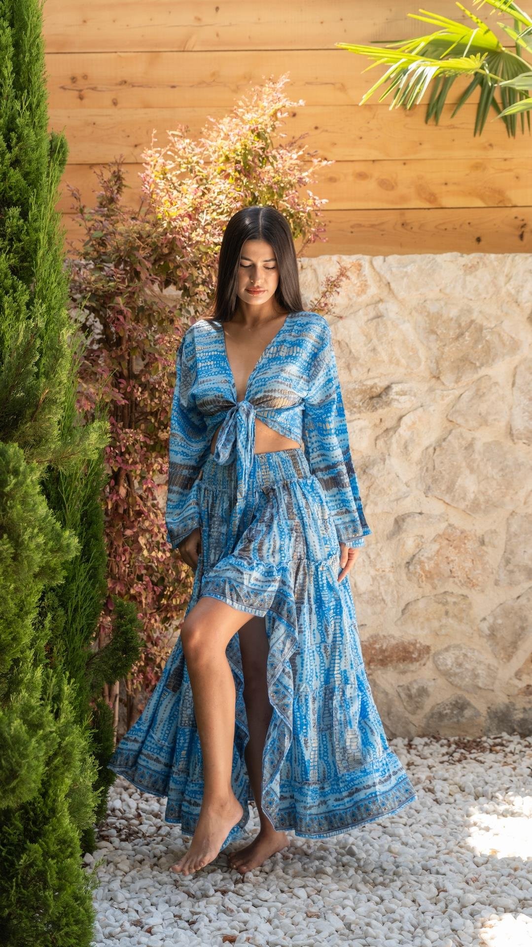 İpek Etek Bluz Takım