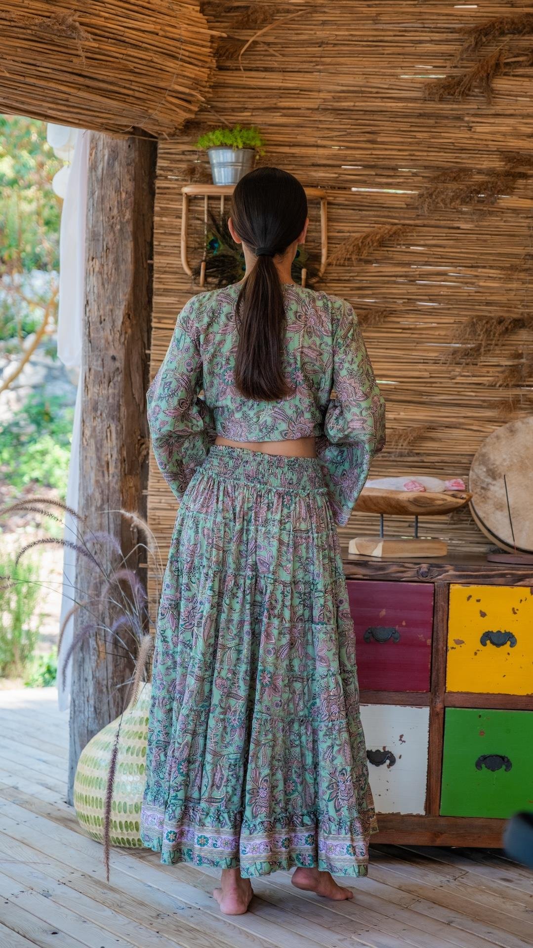 İpek Etek Bluz Takım