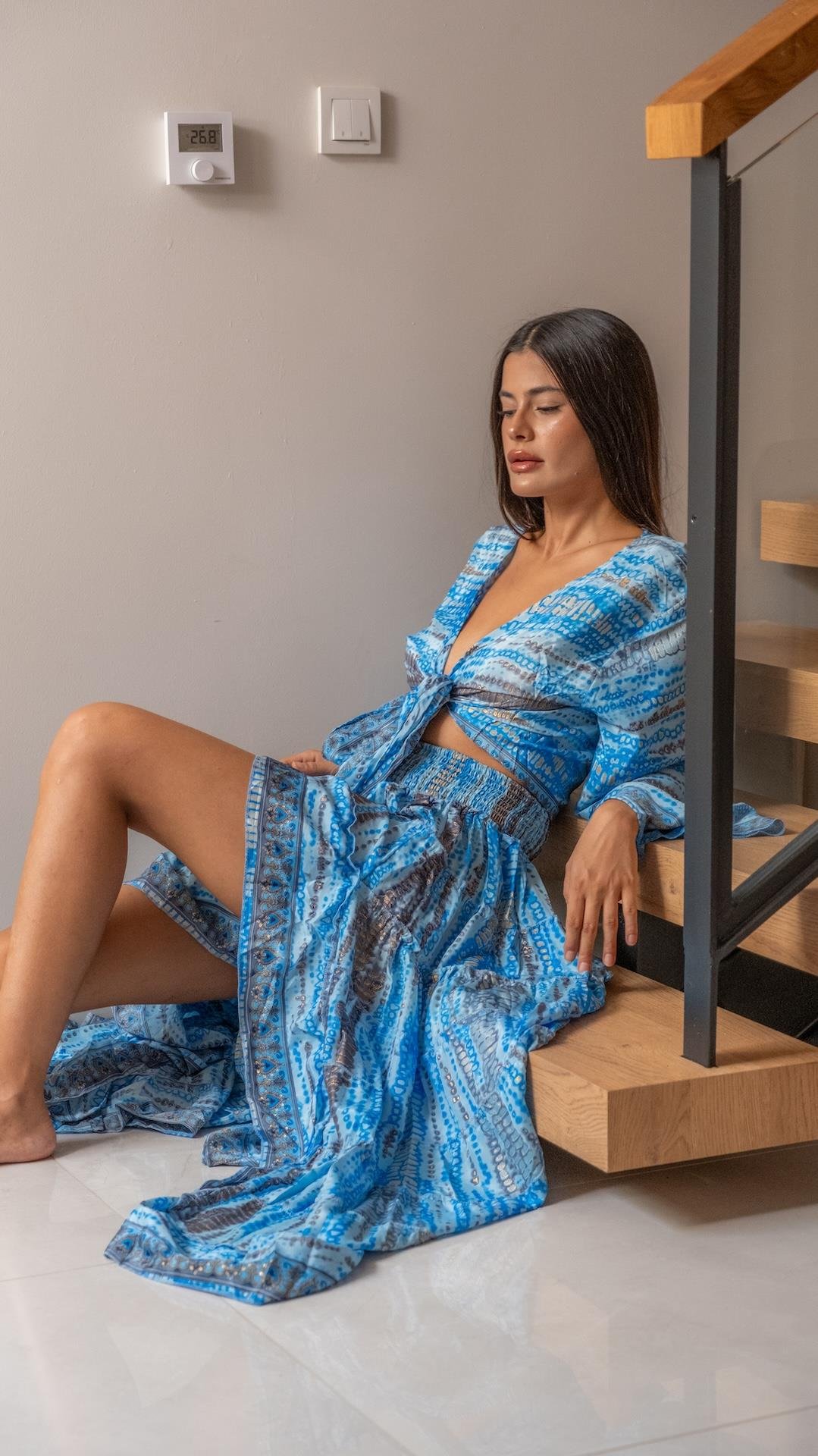 İpek Etek Bluz Takım