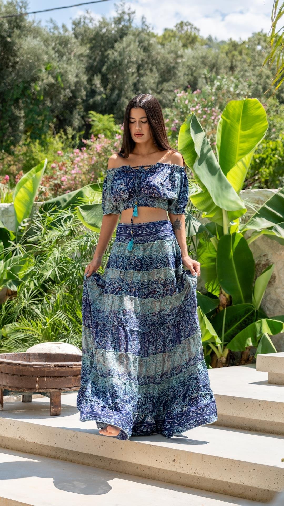 İpek Etek Bluz Takım