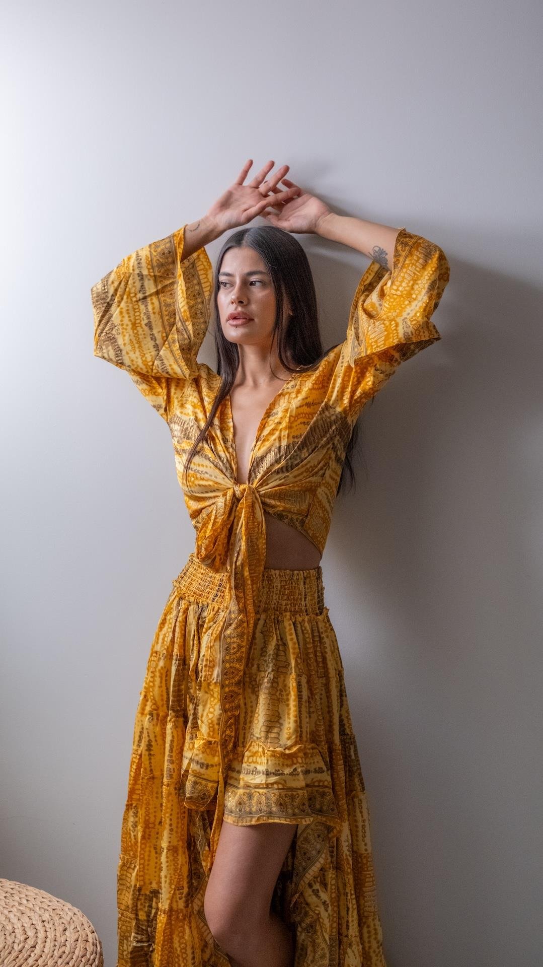 İpek Etek Bluz Takım