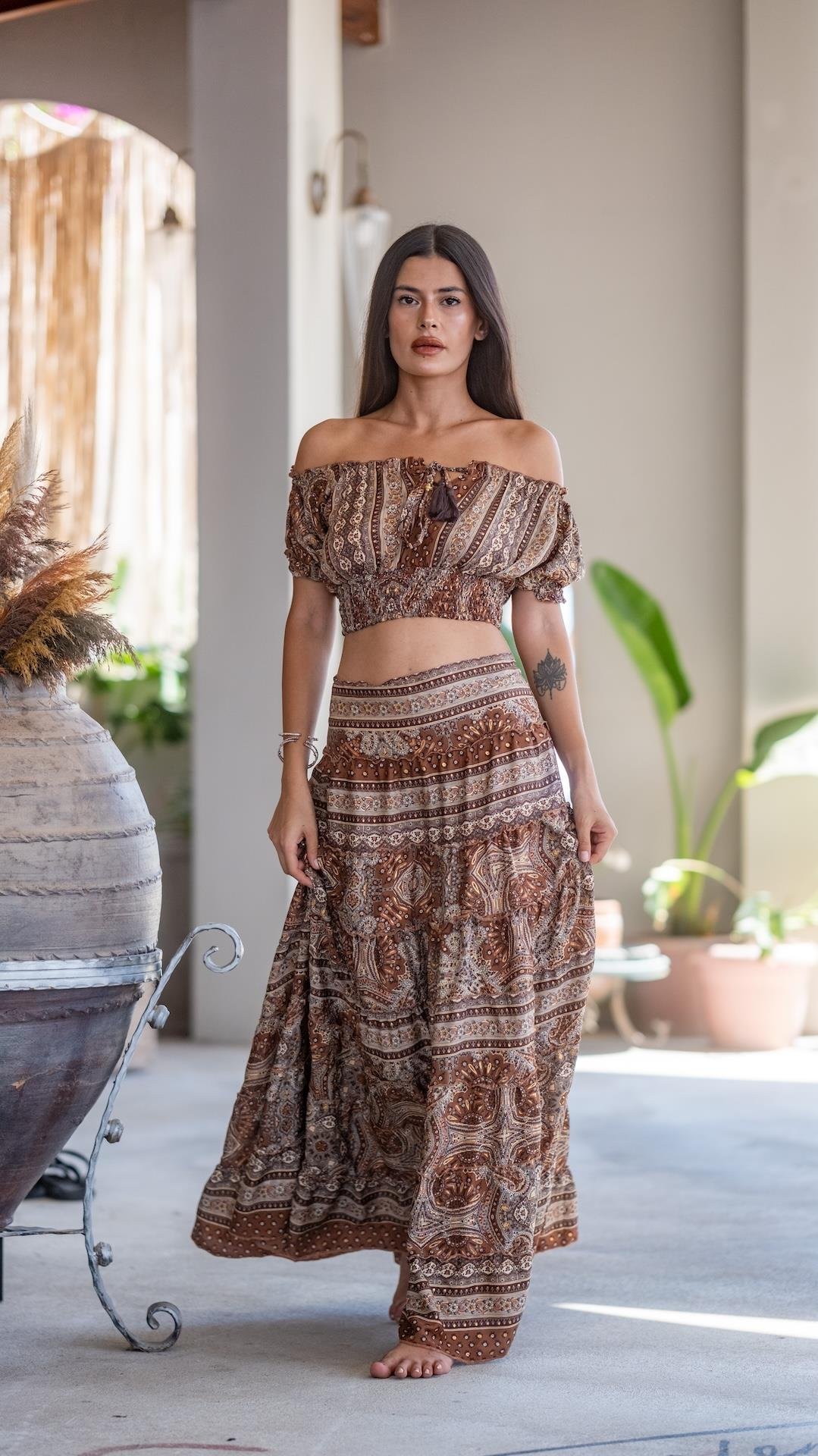 İpek Etek Bluz Takım