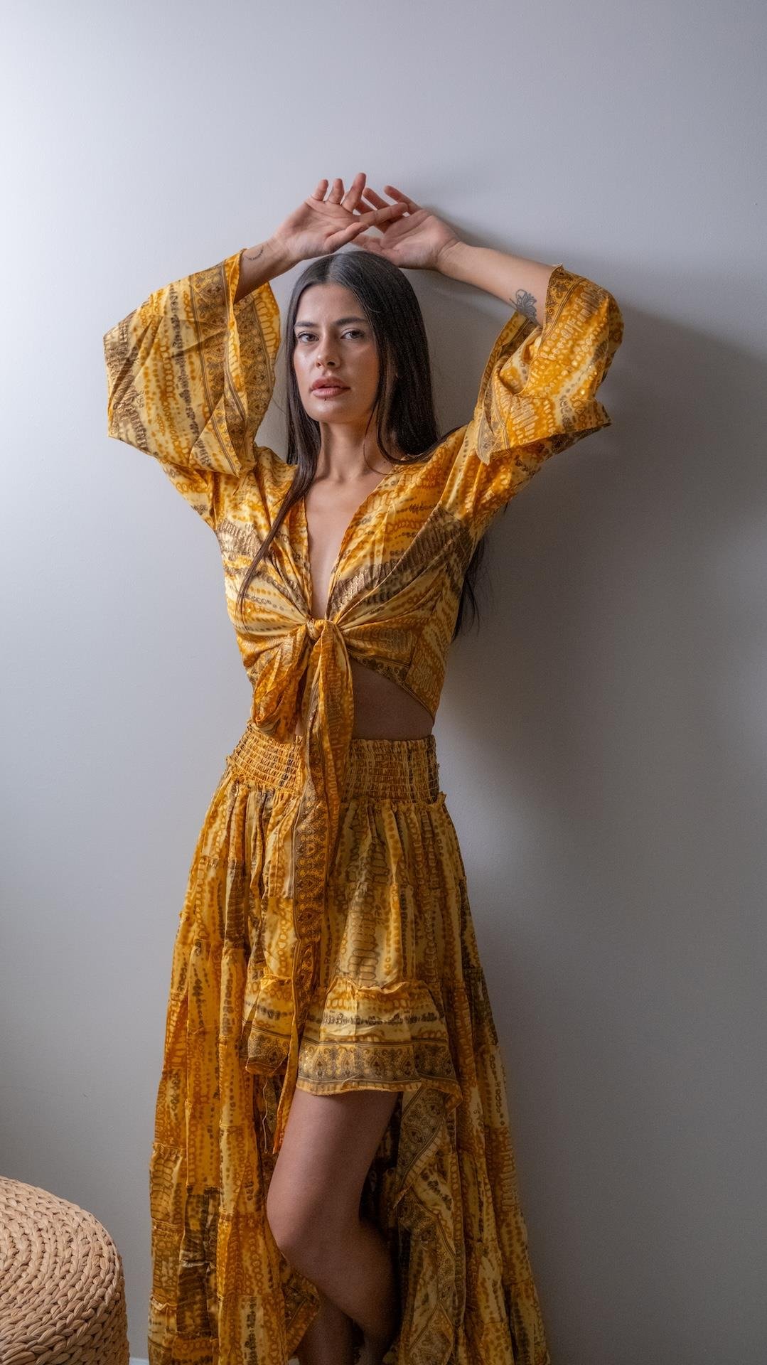 İpek Etek Bluz Takım