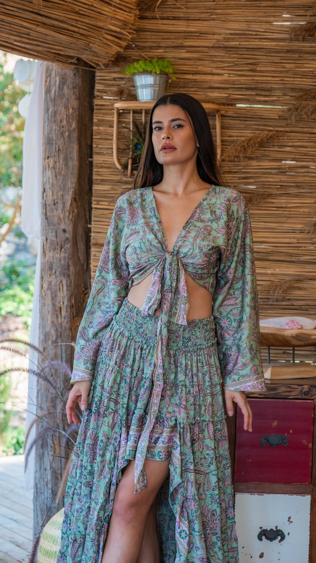 İpek Etek Bluz Takım