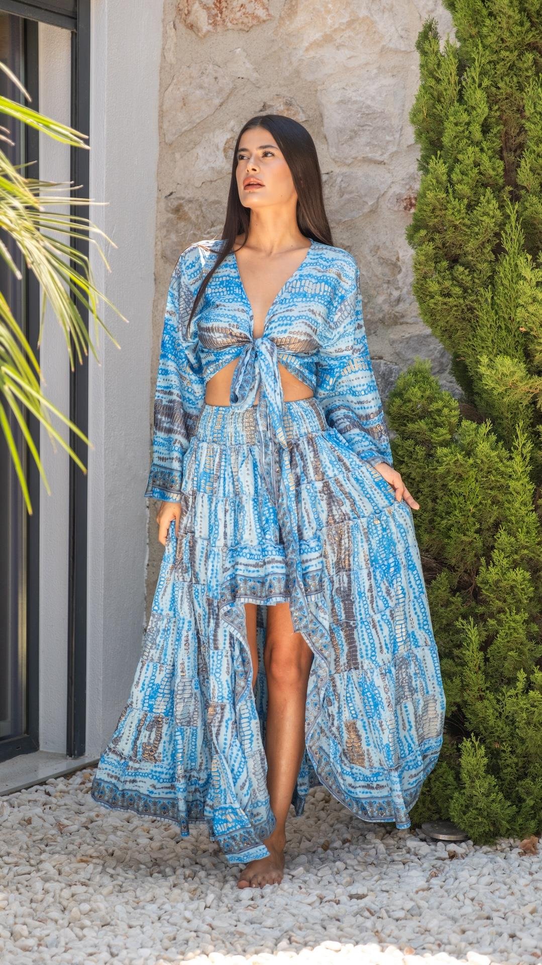 İpek Etek Bluz Takım